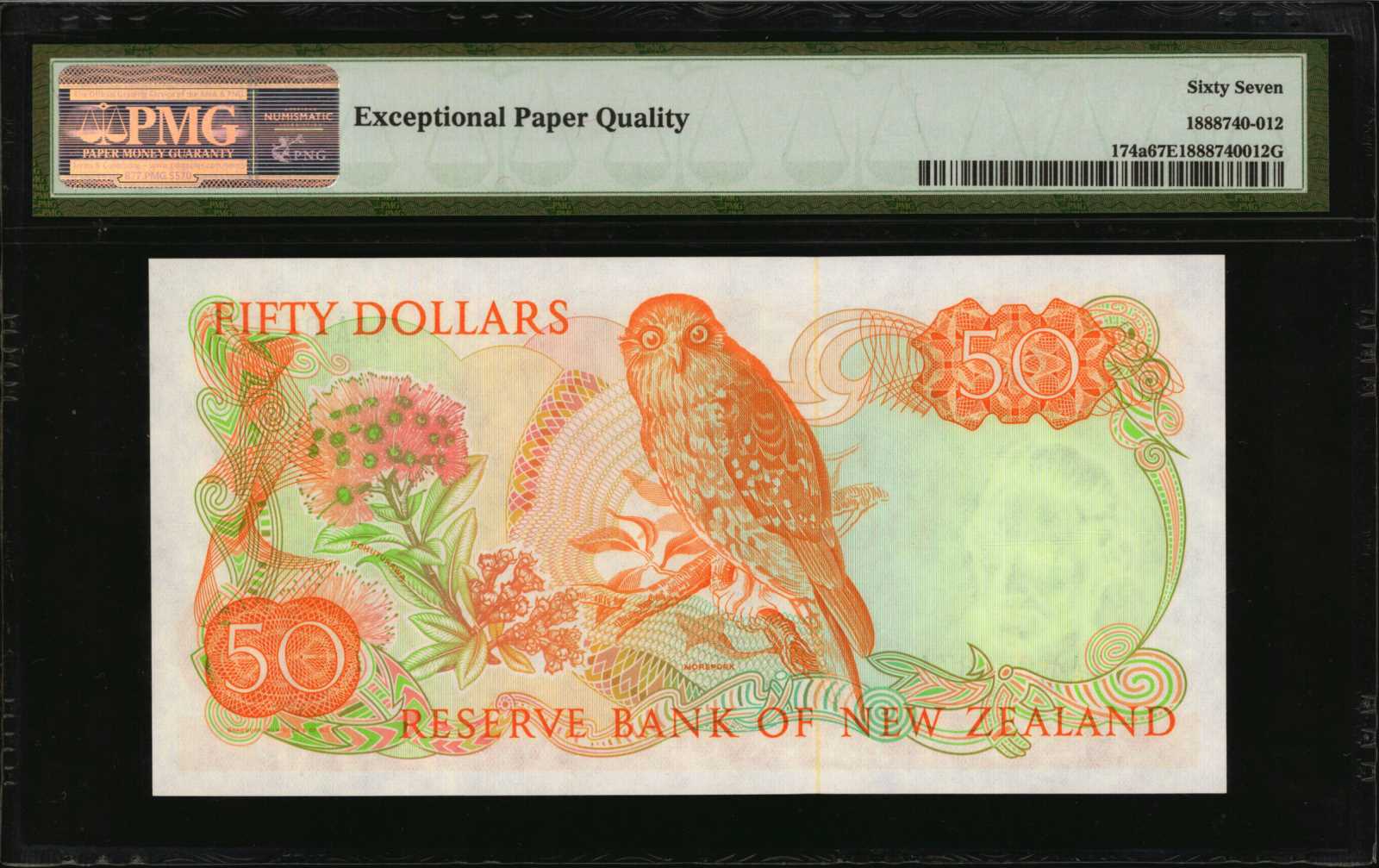 image for: New Zealand  50 dollars (B121ap)