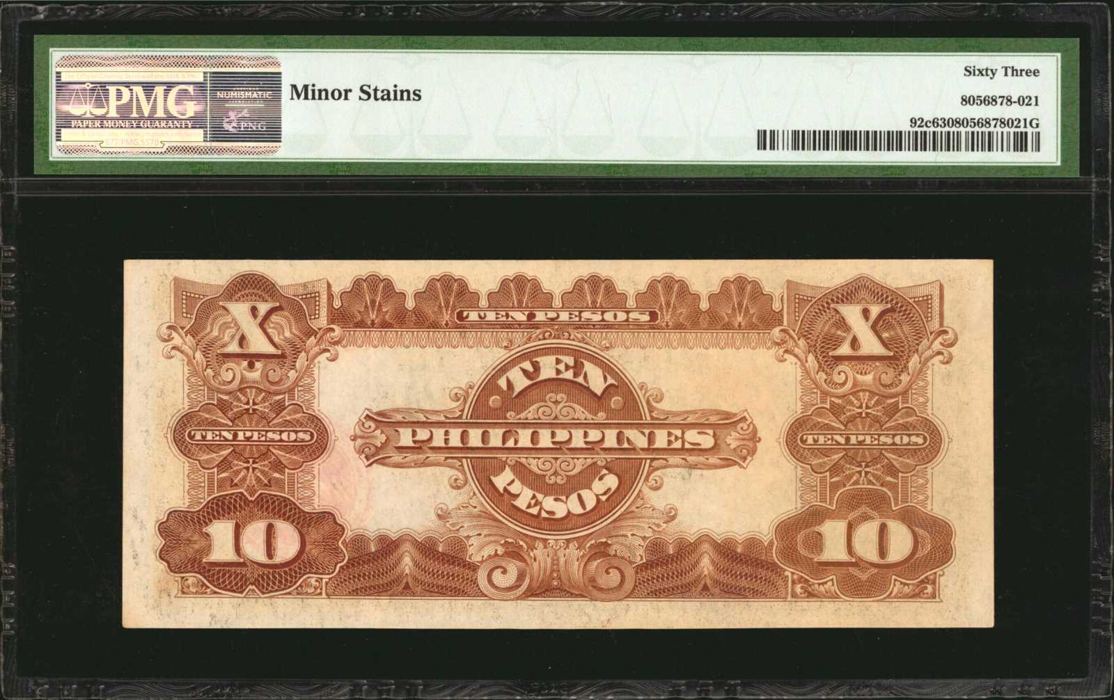 image for: Philippines  10 pesos (B549c)