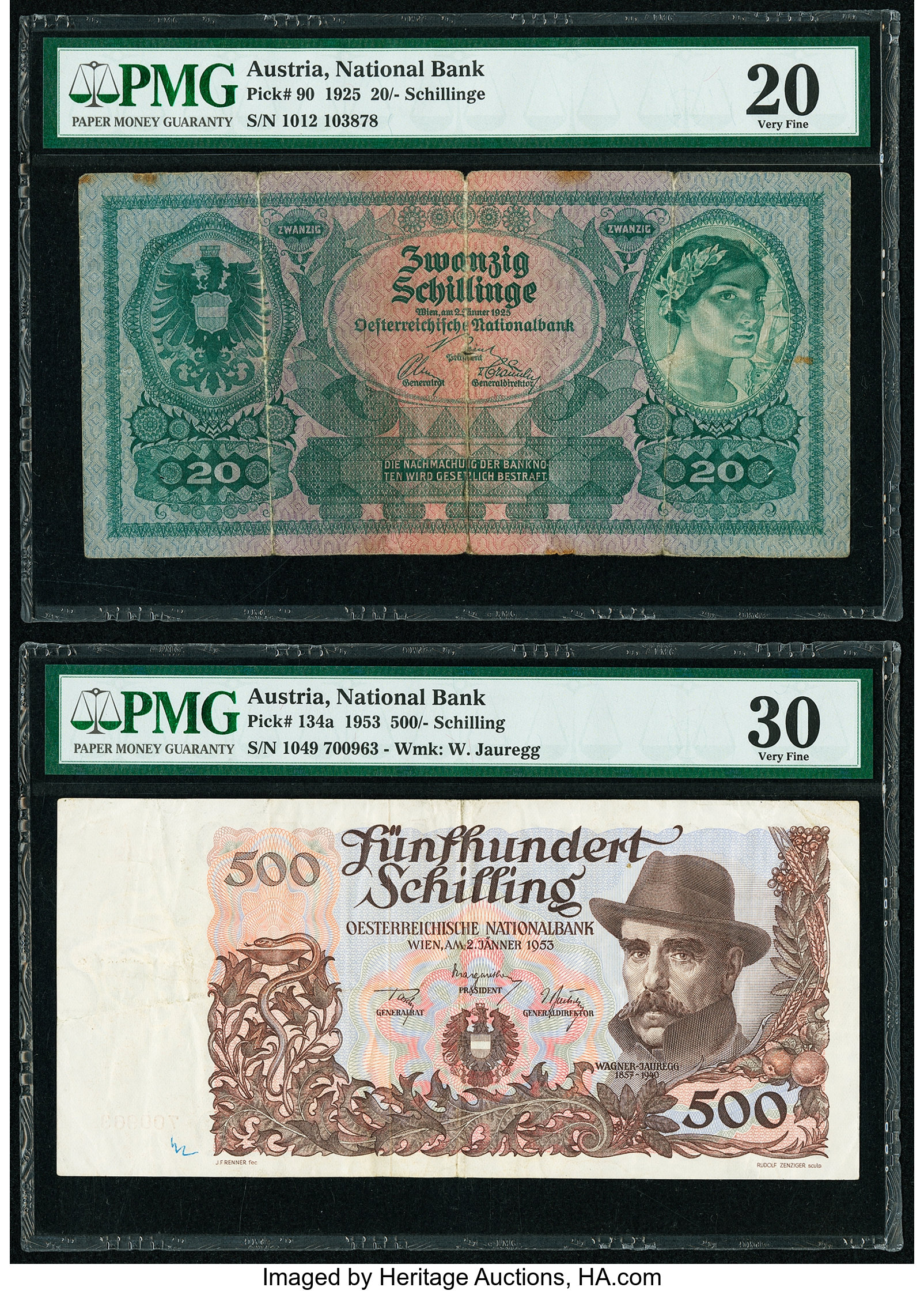 image for: Austria  20 schillinge (B206a)