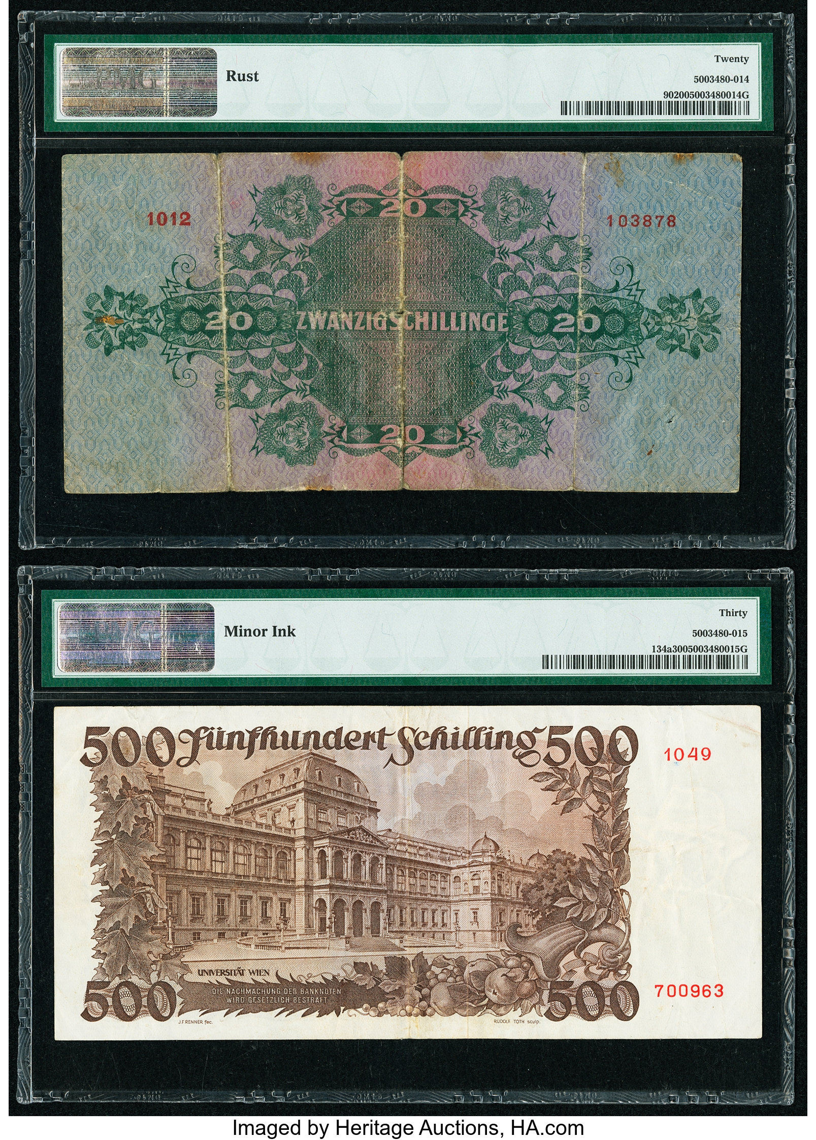 image for: Austria  20 schillinge (B206a)