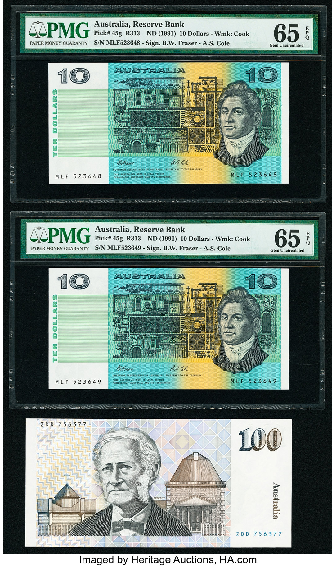 image for: Australia  10 dollars (B213c)