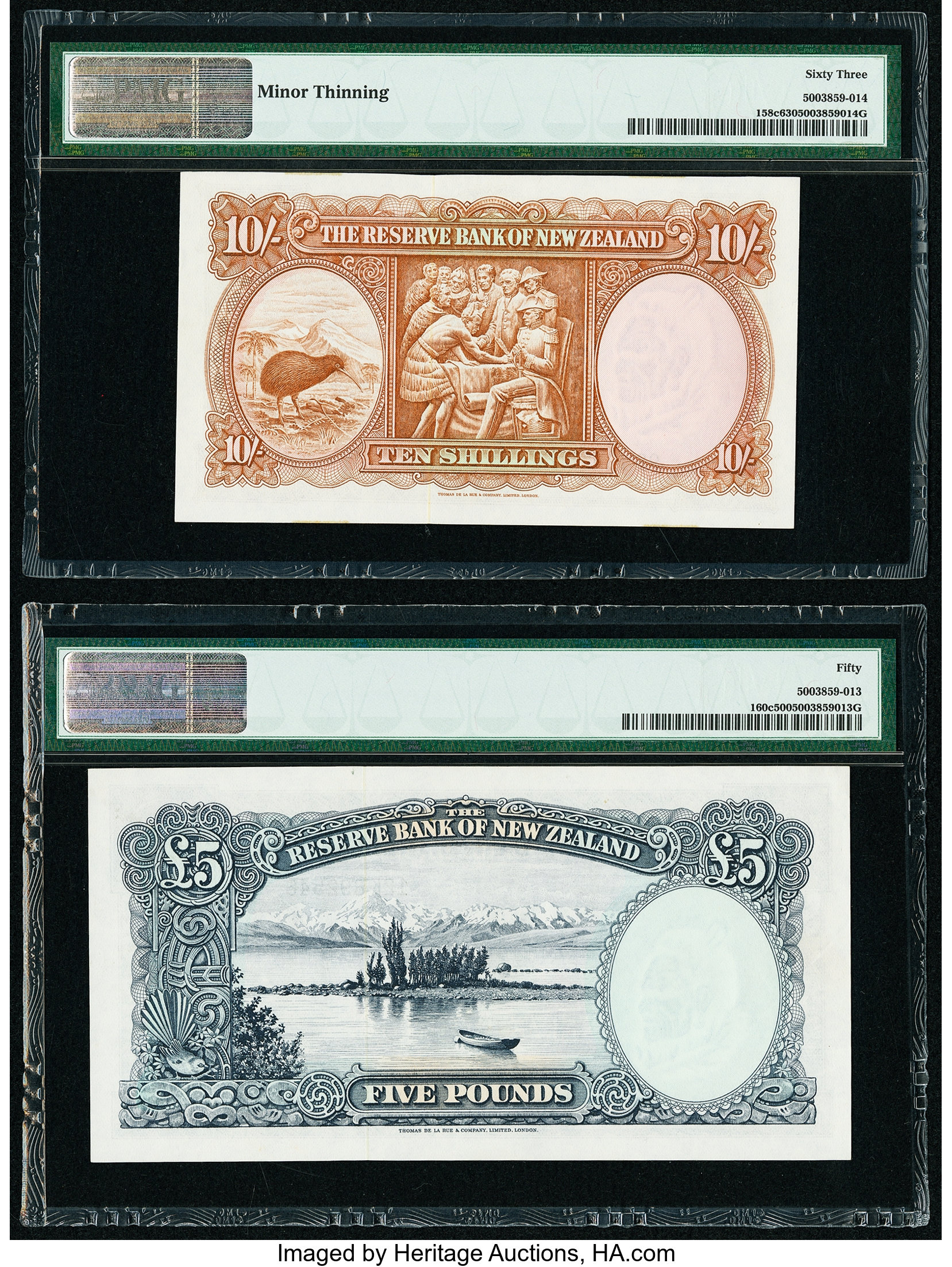 image for: New Zealand  10 shillings (B105g)