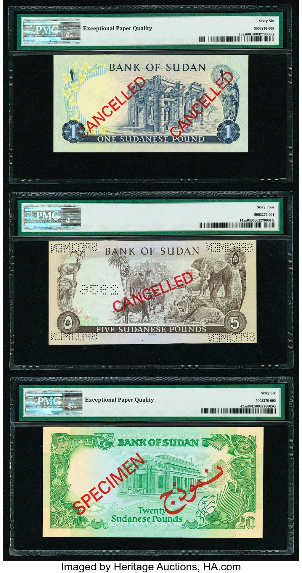 image for: Sudan  1 Sudanese pound(B308g)