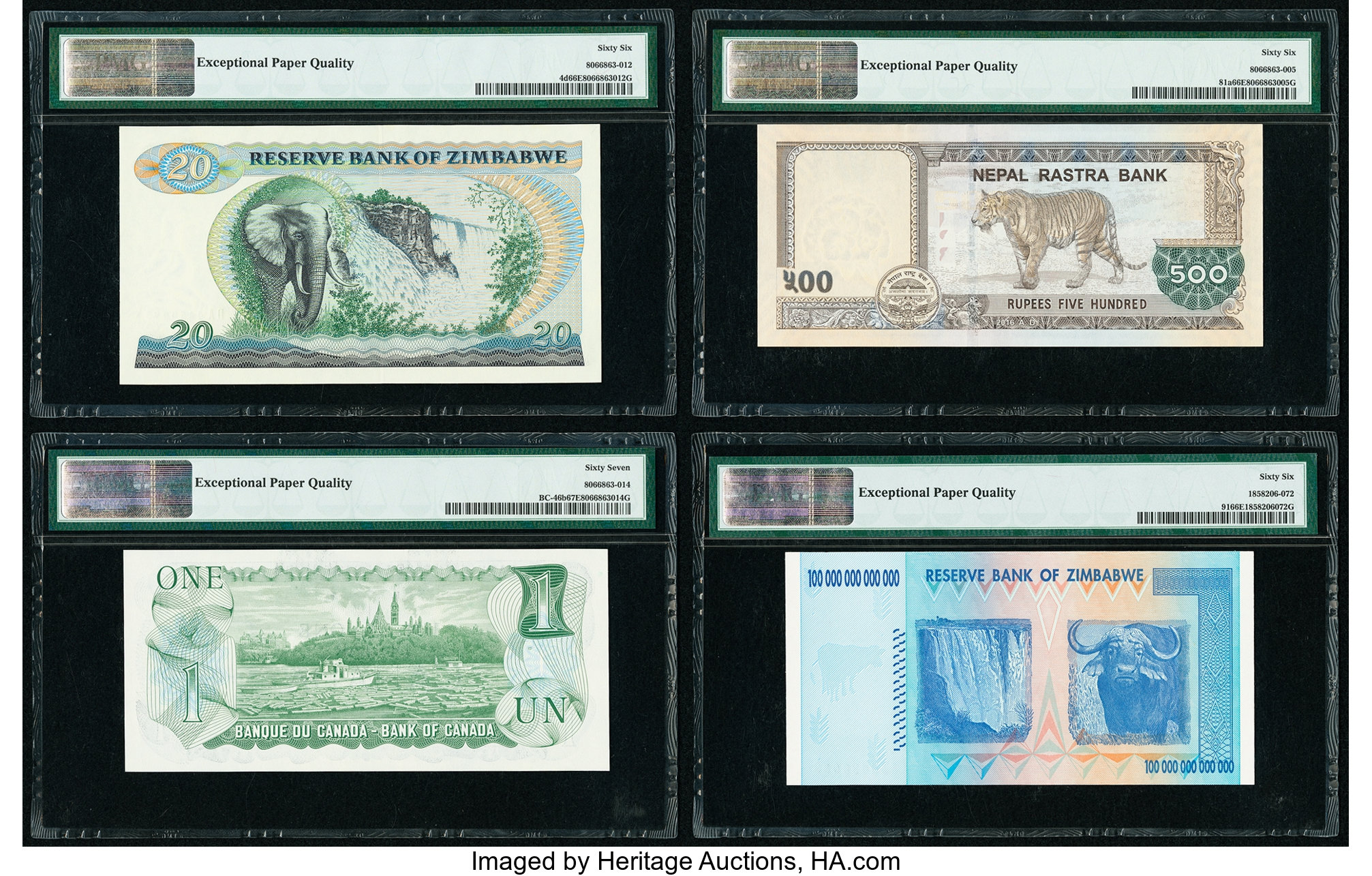 image for: Zimbabwe  20 dollars (B104dz)