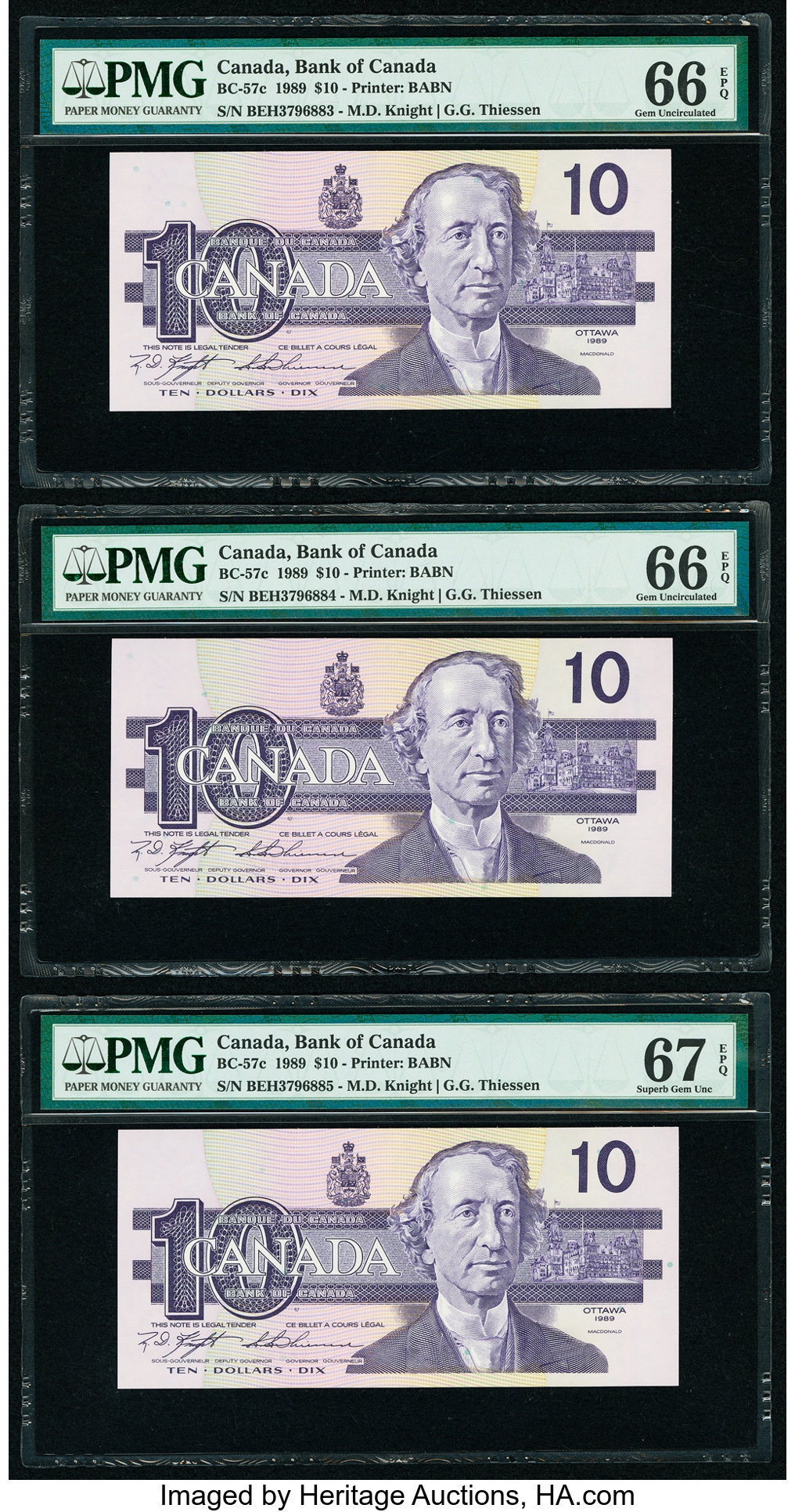 image for: Canada  10 dollars (B359as)