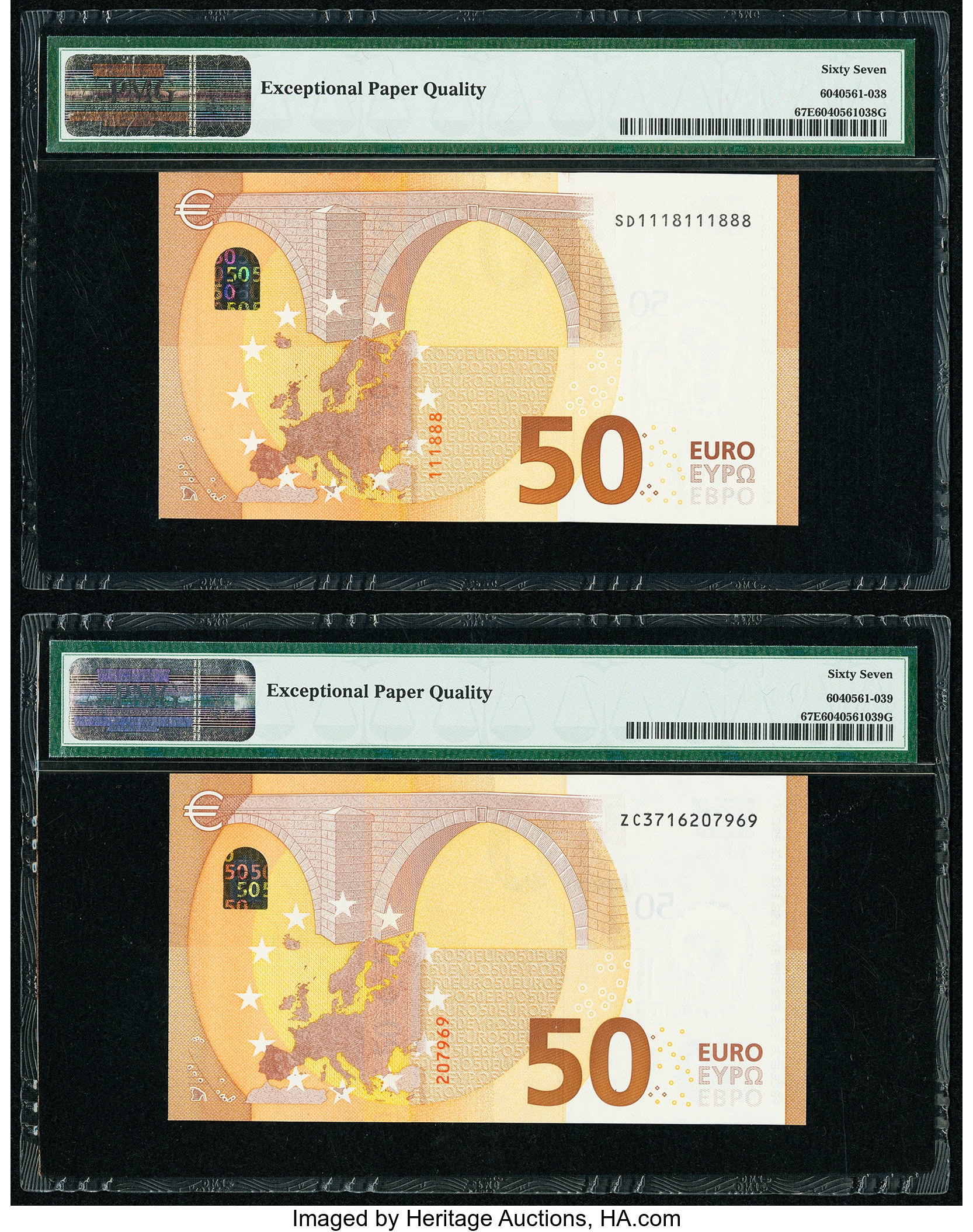 image for: European Monetary Union  50 euro (B104t1)