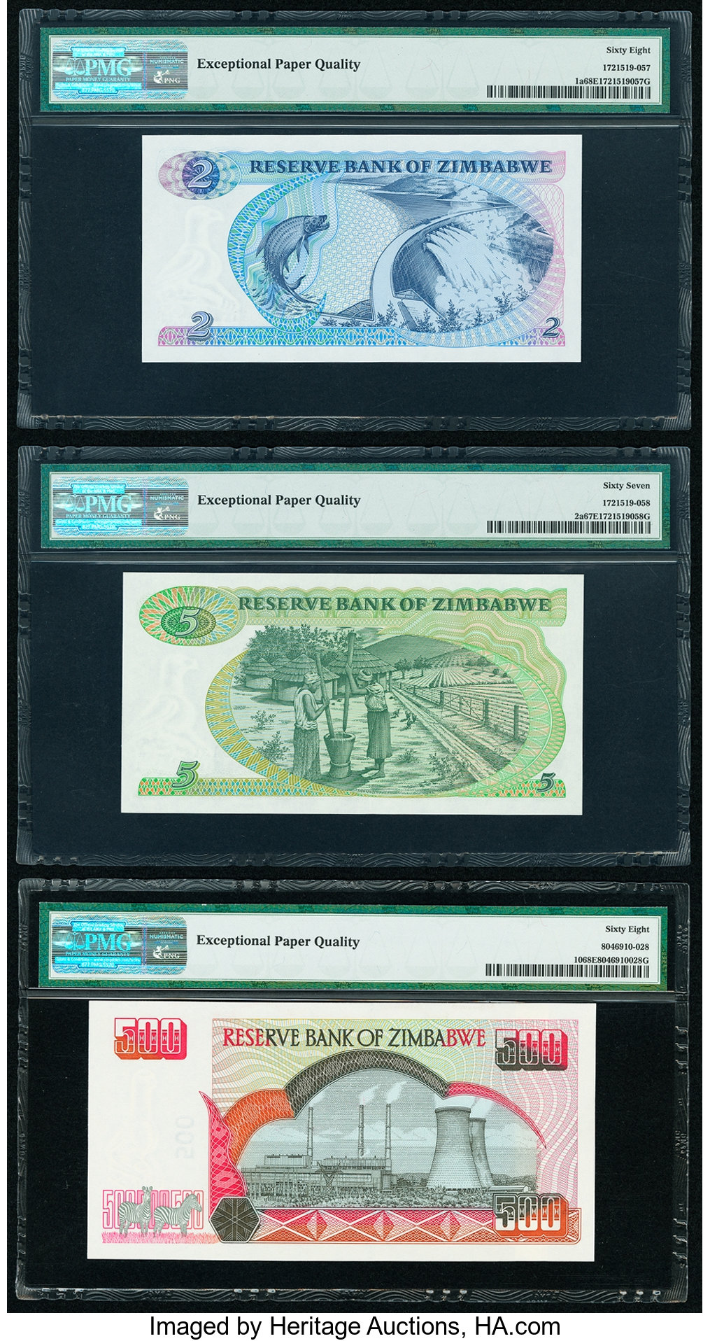 image for: Zimbabwe  2 dollars (B101bs)