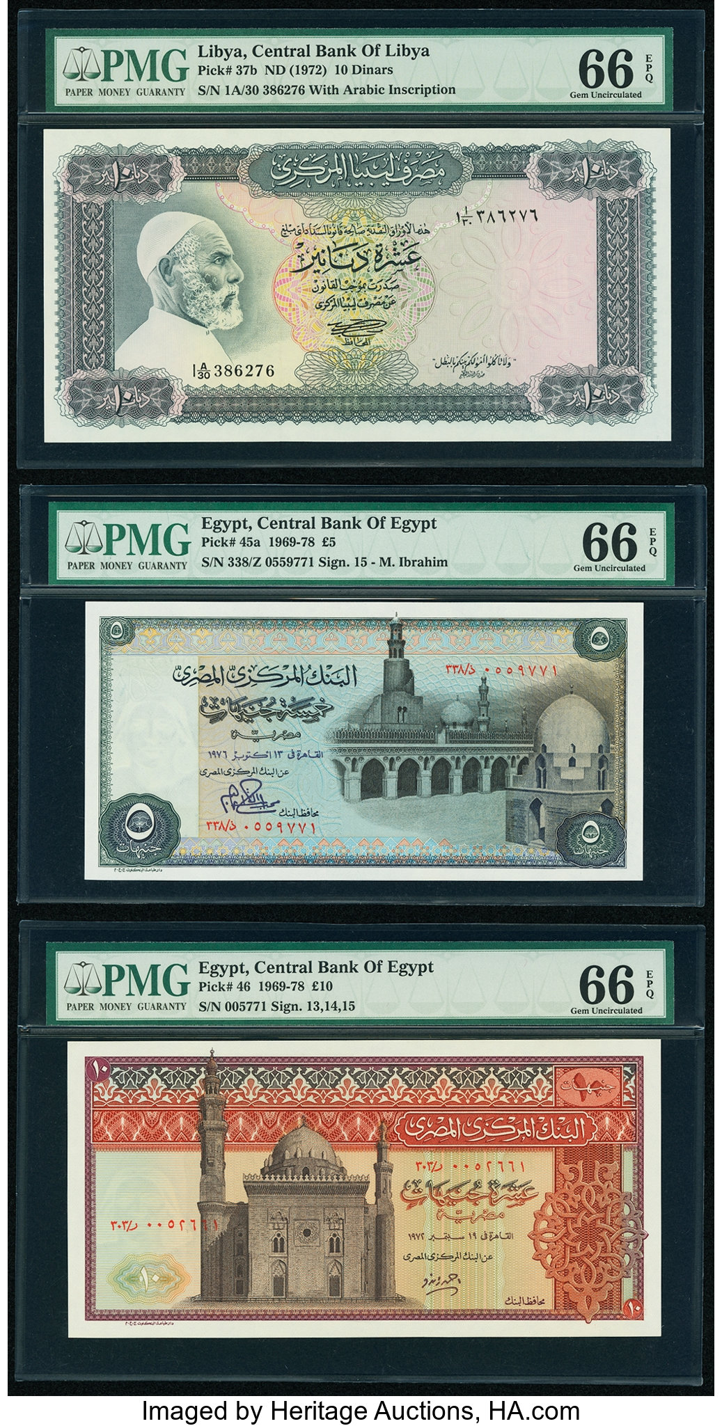 image for: Libya  10 dinars (B505b)