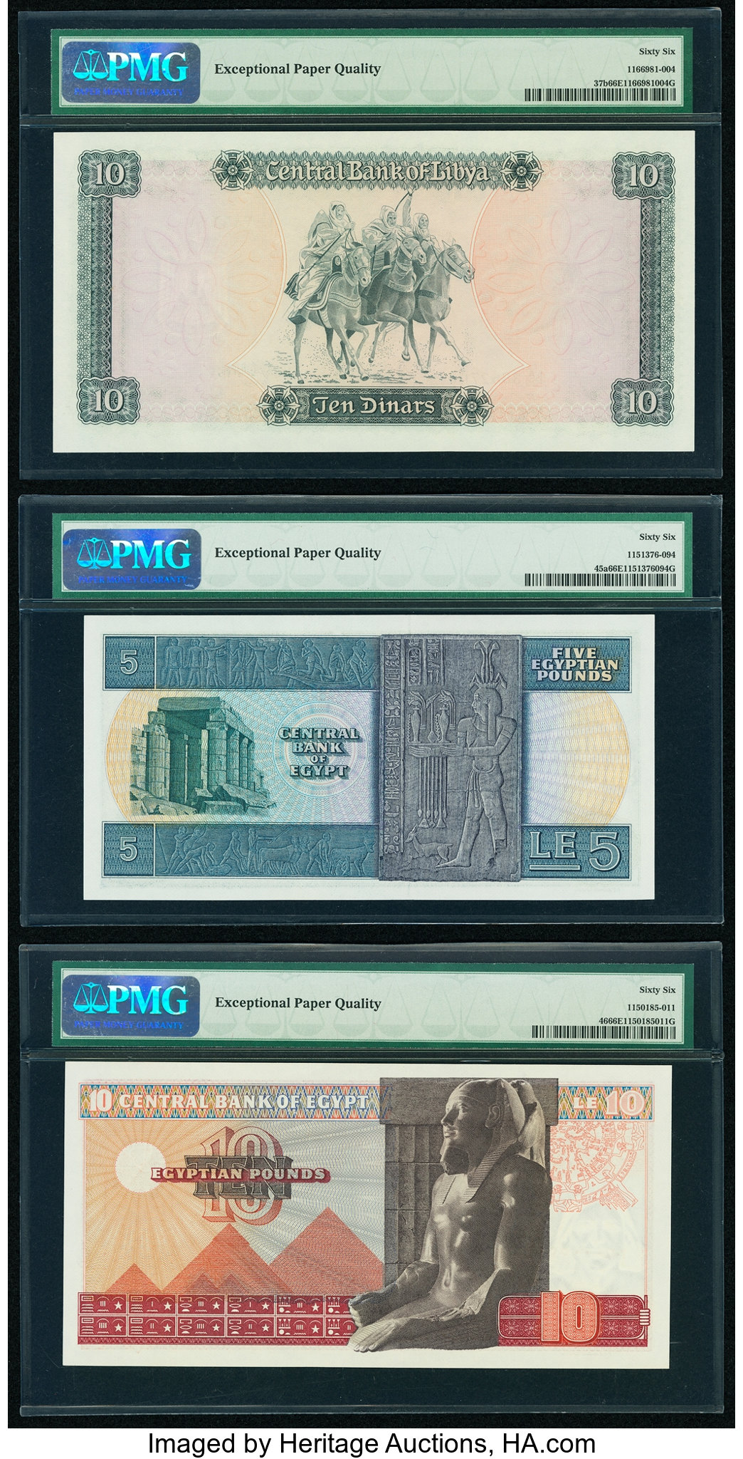 image for: Libya  10 dinars (B505bs)