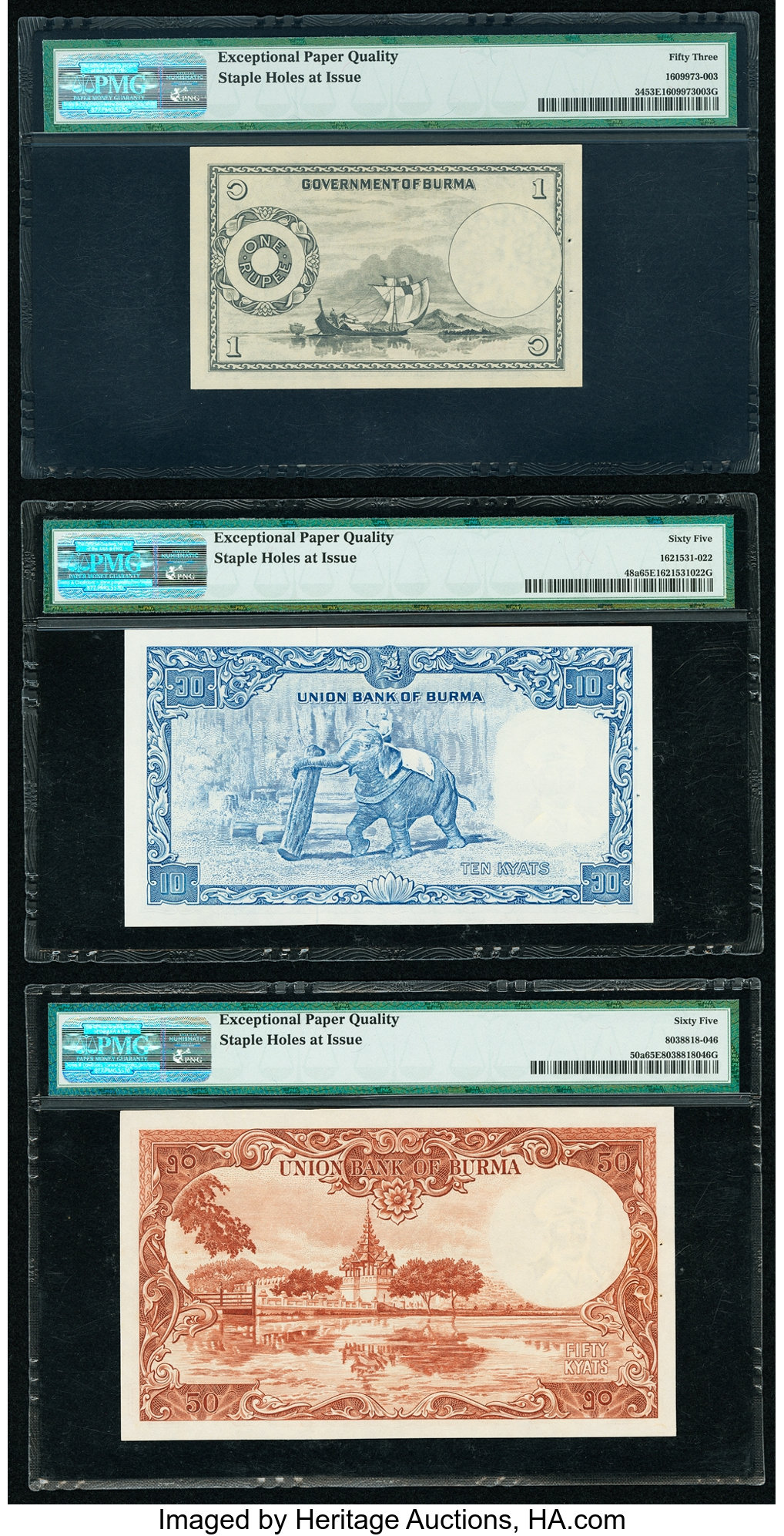 image for: Burma  1 rupee(B701as1)