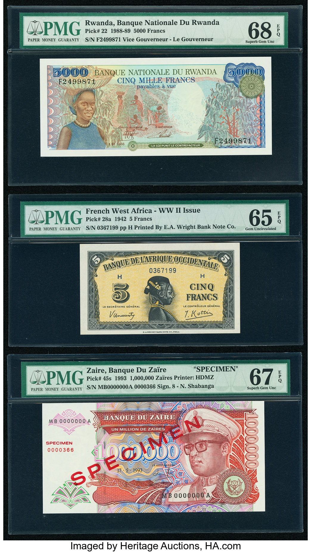 image for: Zaire  1,000,000 za?res(B129d)