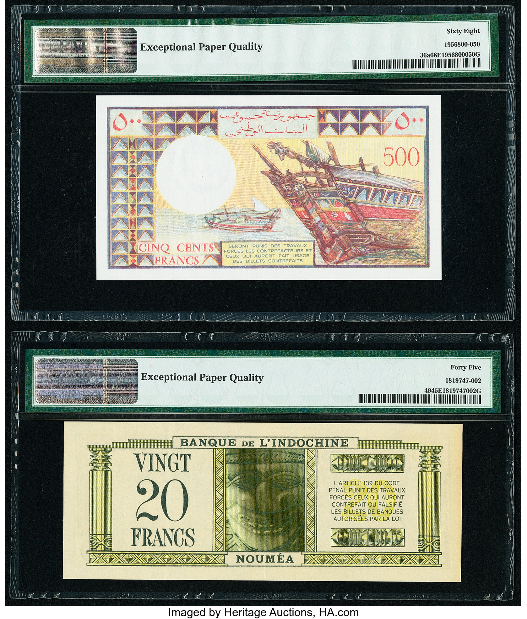 image for: Djibouti  500 francs (B101b)