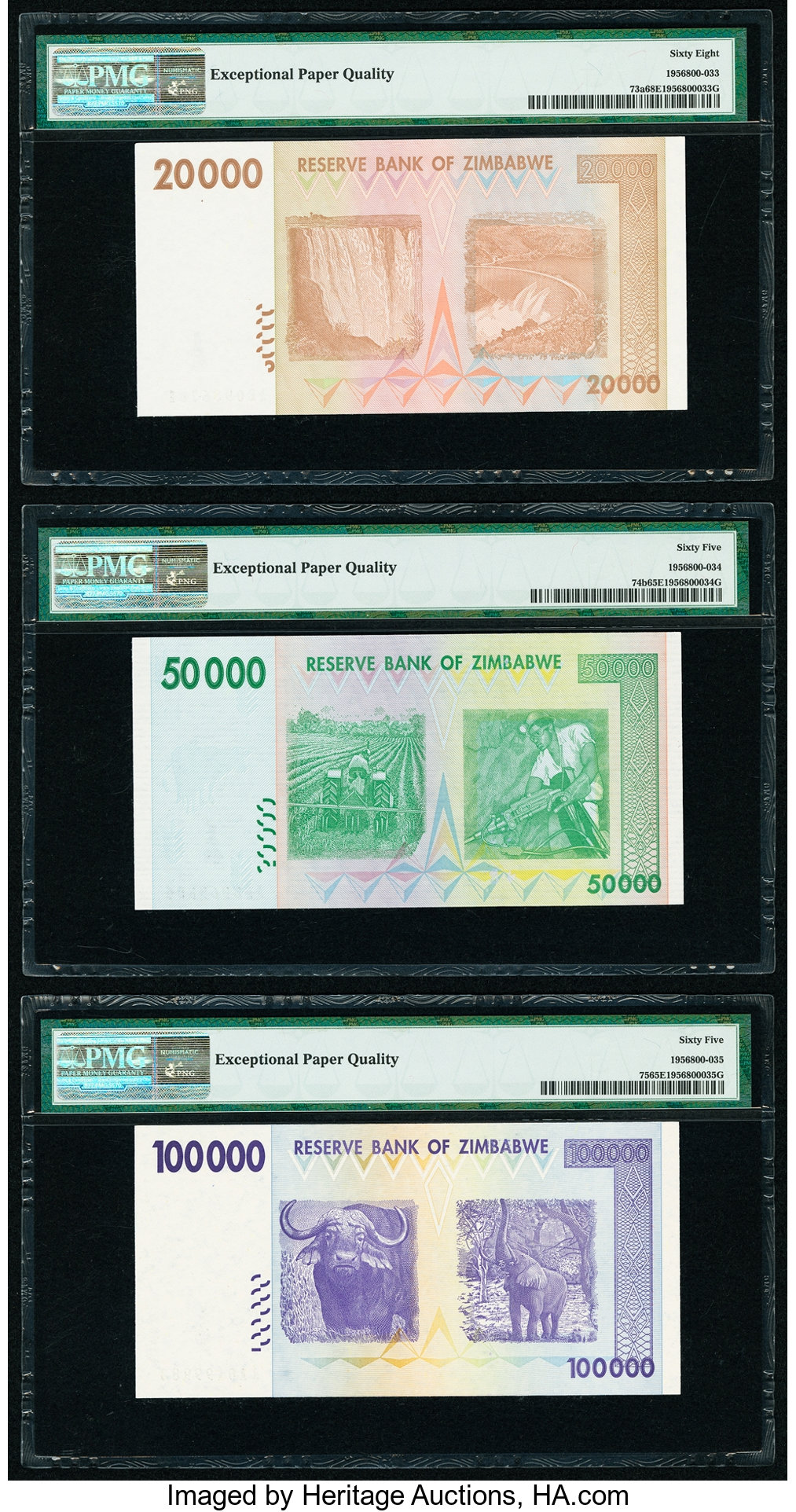 image for: Zimbabwe  500,000 dollars (B167a)