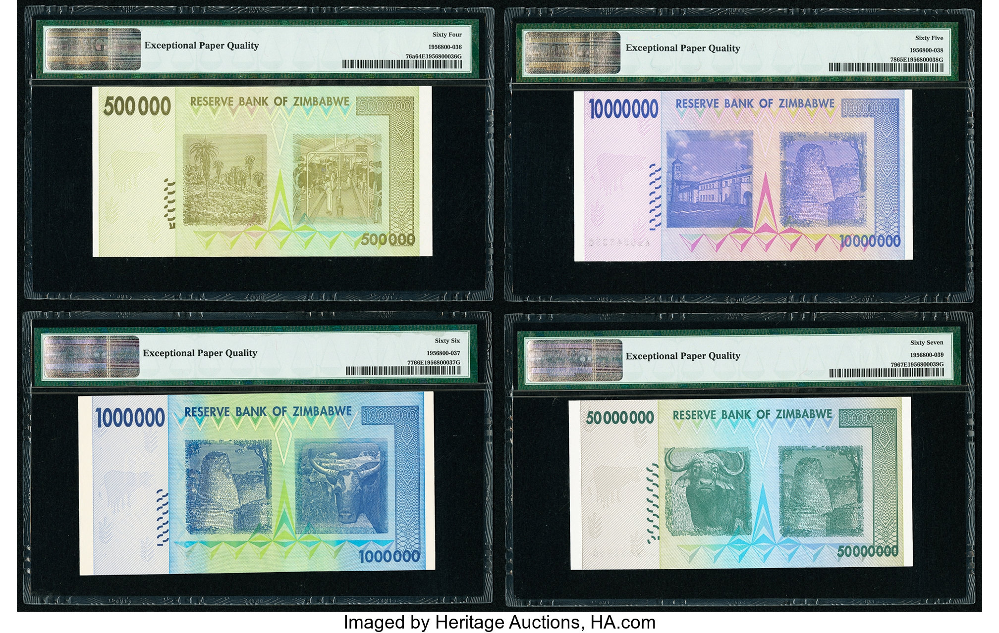 image for: Zimbabwe  500,000 dollars (B167bz)