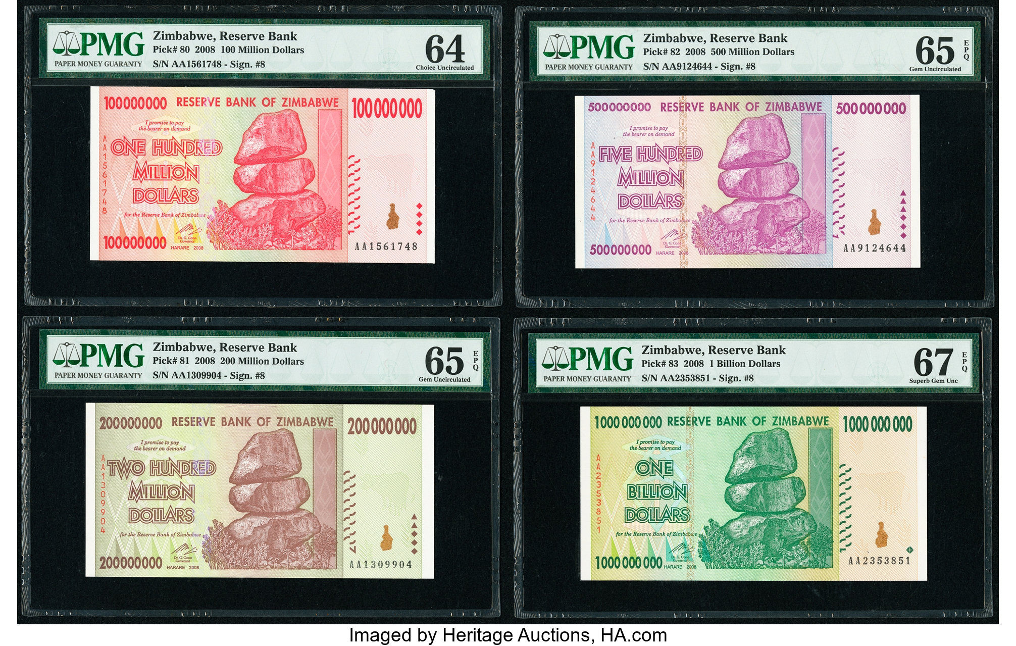 image for: Zimbabwe  5,000,000,000 dollars (B175az)