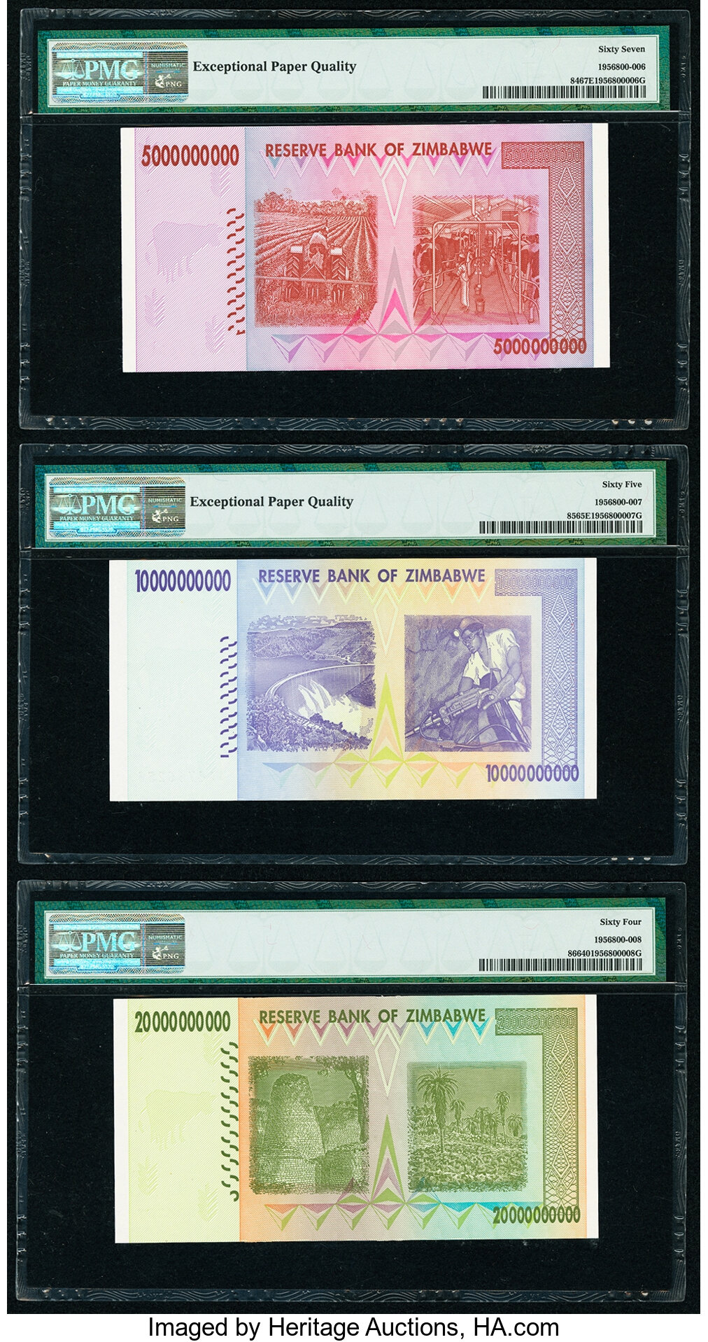 image for: Zimbabwe  1,000,000,000 dollars (B174a)