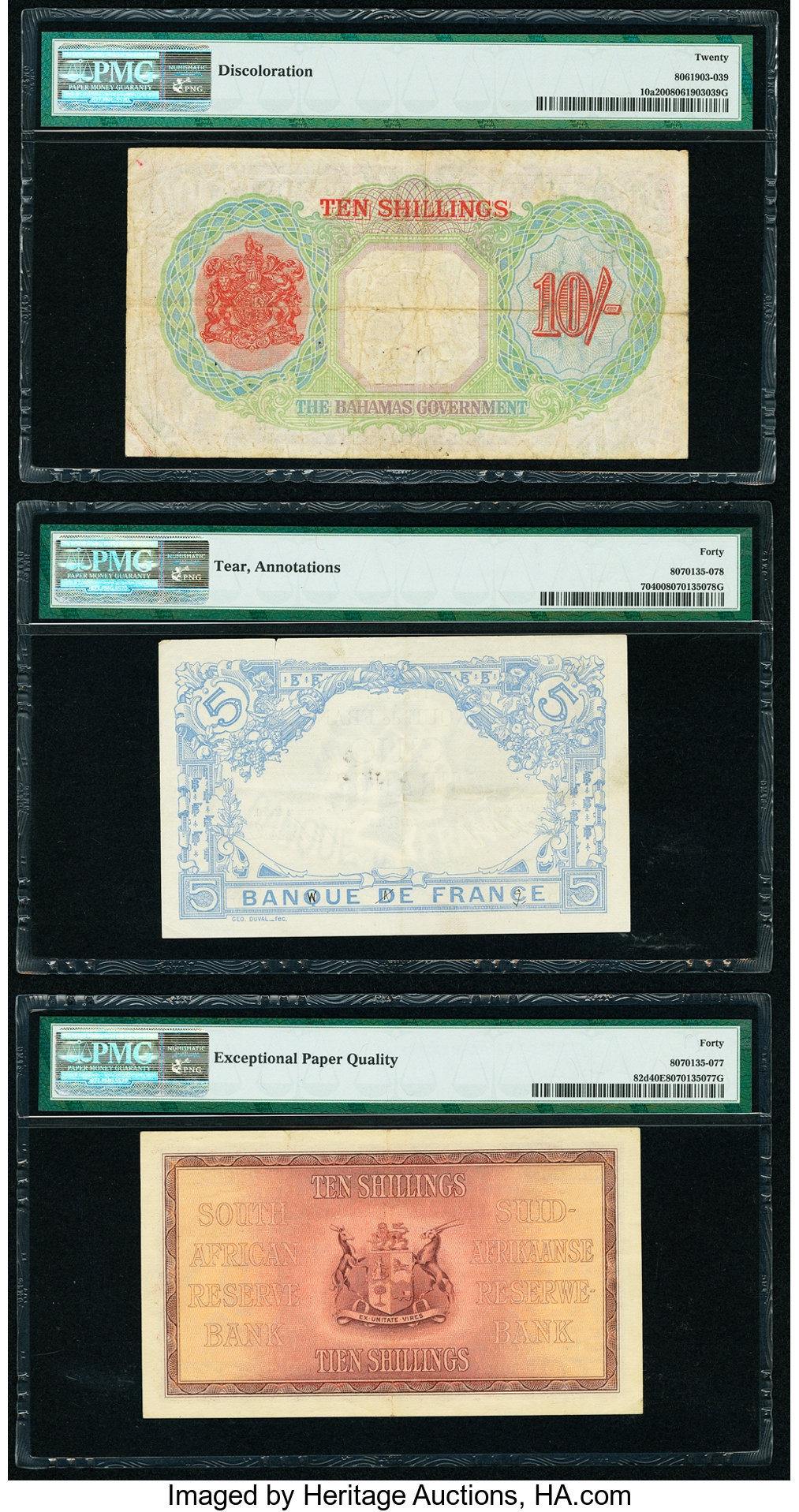 image for: South Africa  10 shillings (B710ds1)