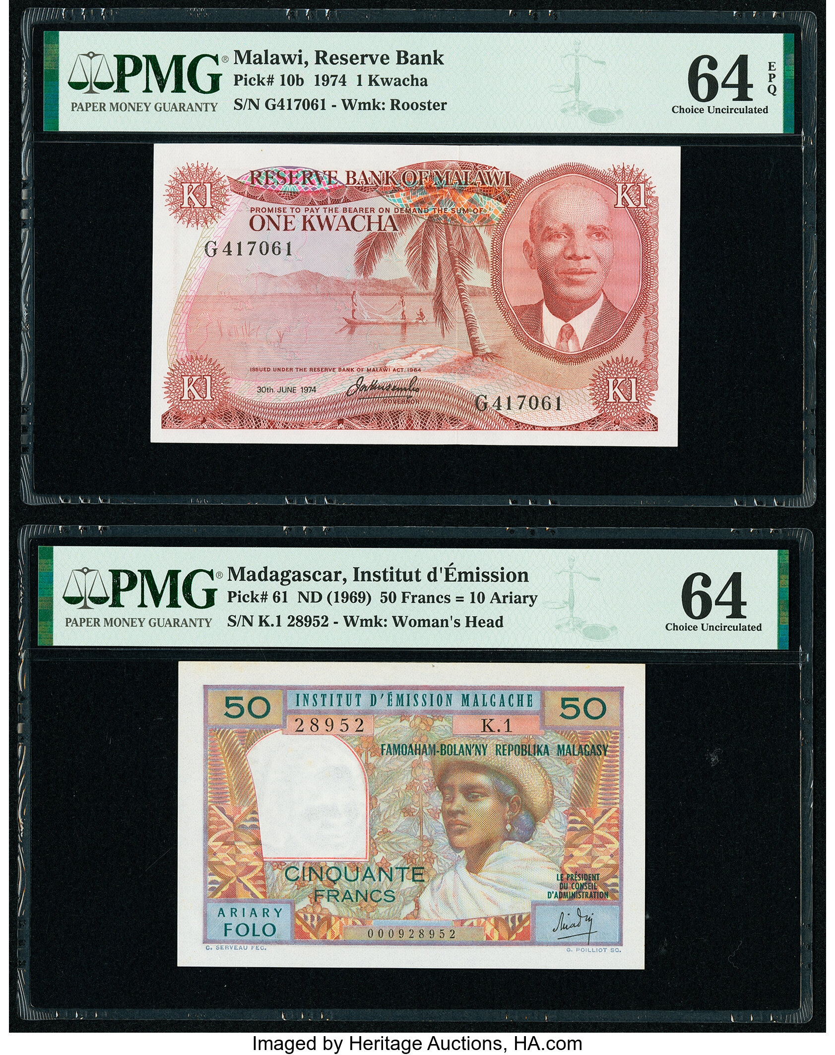 image for: Malawi  1 kwacha(B110b)