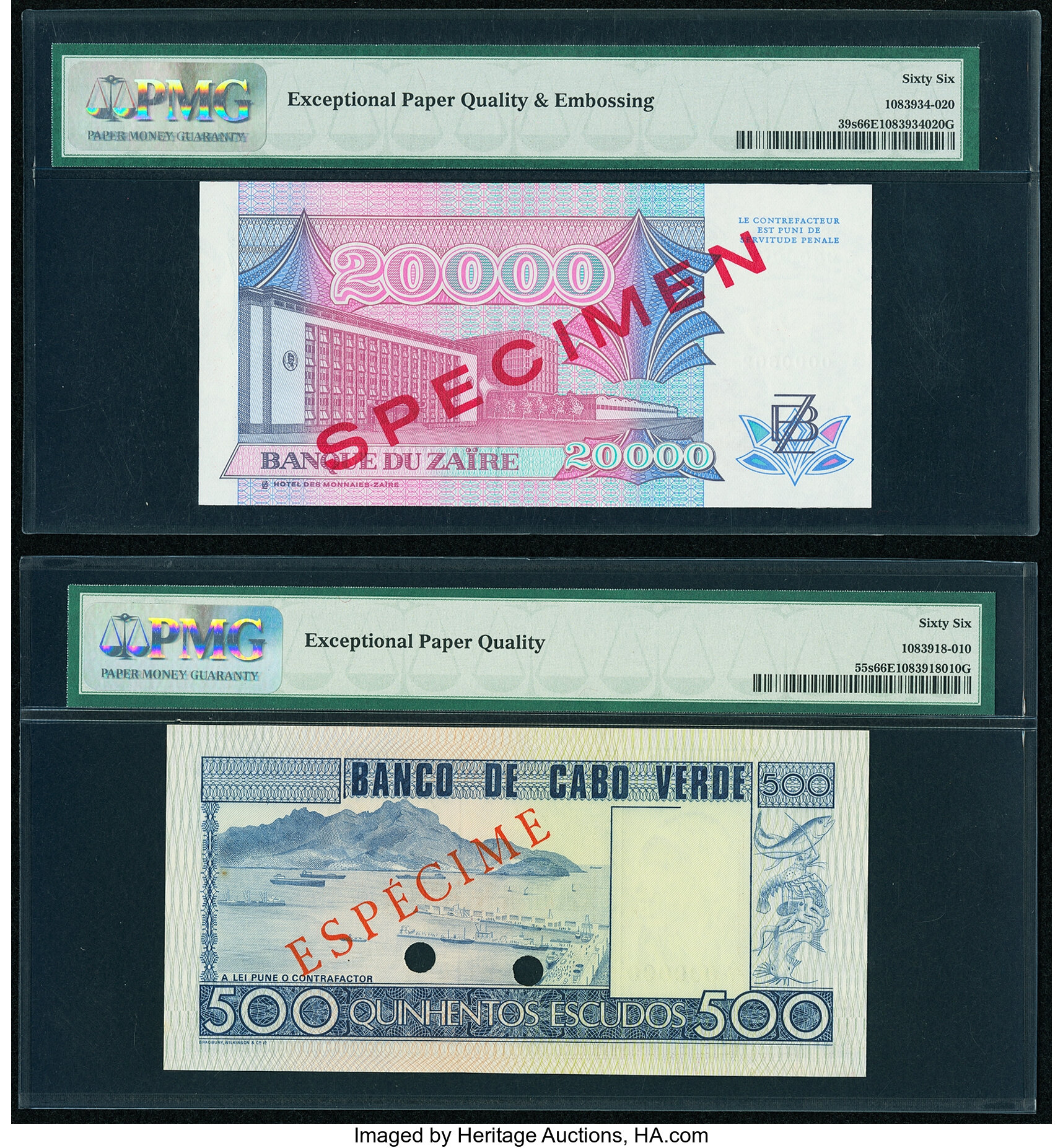 image for: Zaire  20,000 za?res(B124a)