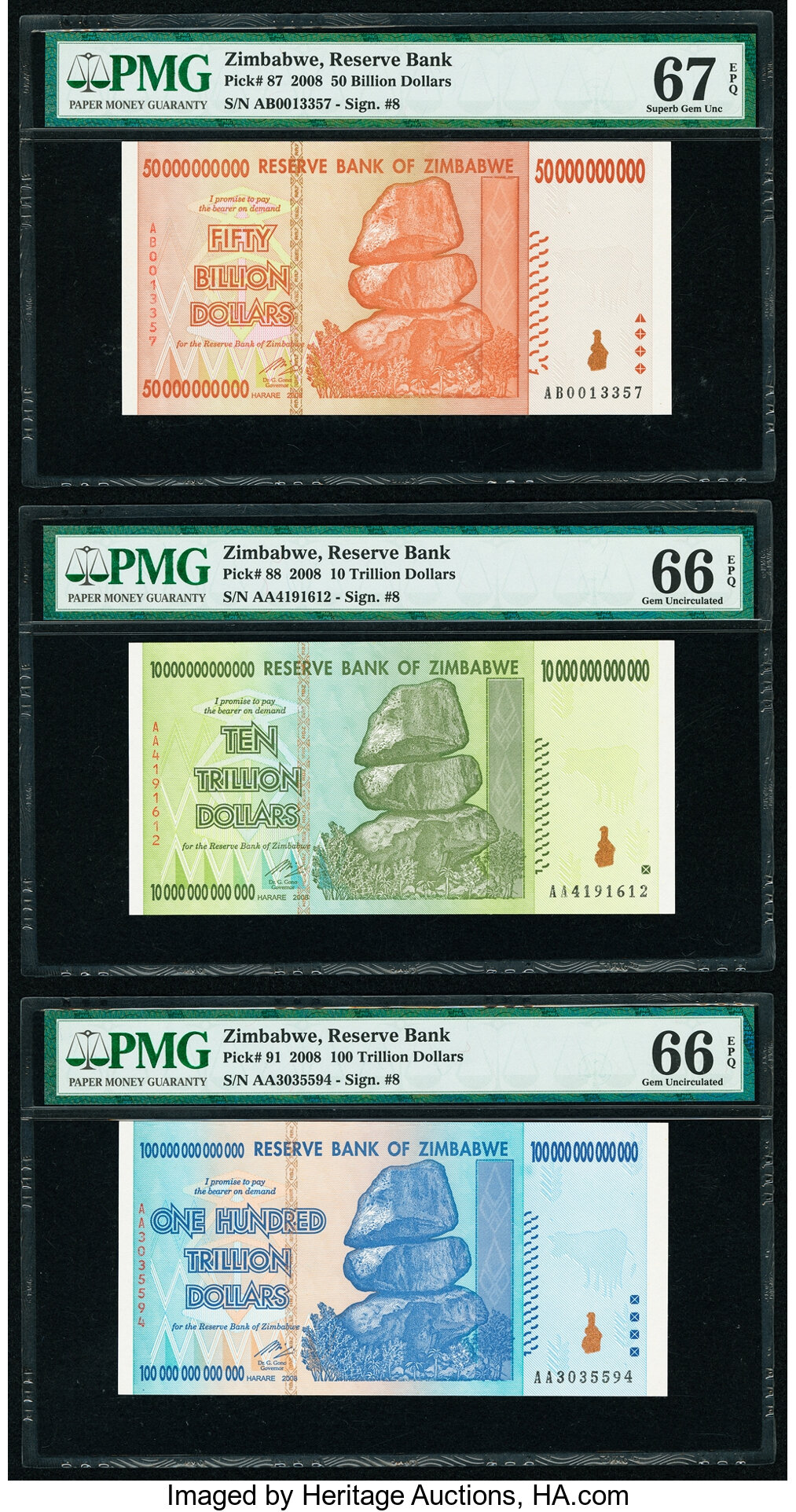 image for: Zimbabwe  10 dollars (B158az)