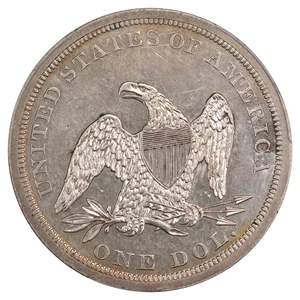 image for: 1846 $1 PCGS Proof 55