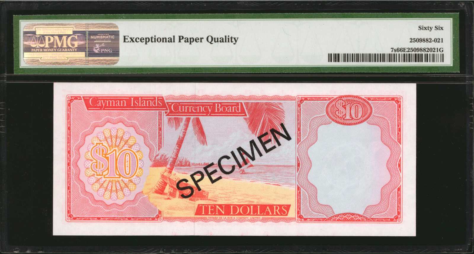 image for: Cayman Islands  5 dollars (B106as1)