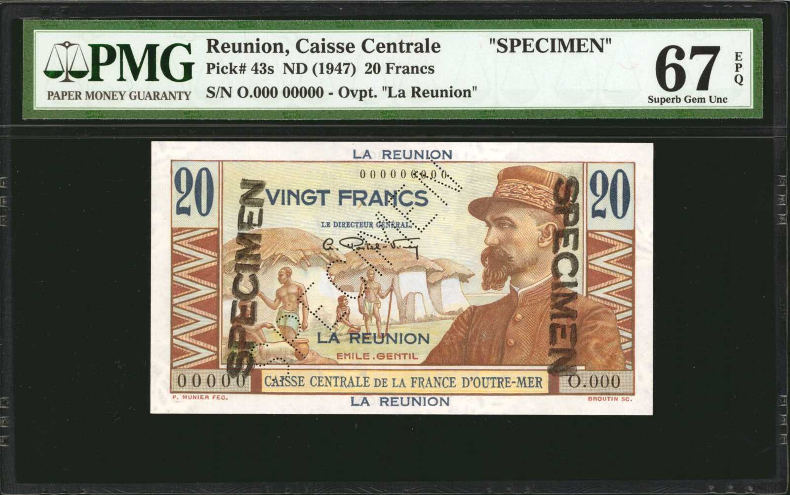 image for: Reunion  5 francs(B404as1)
