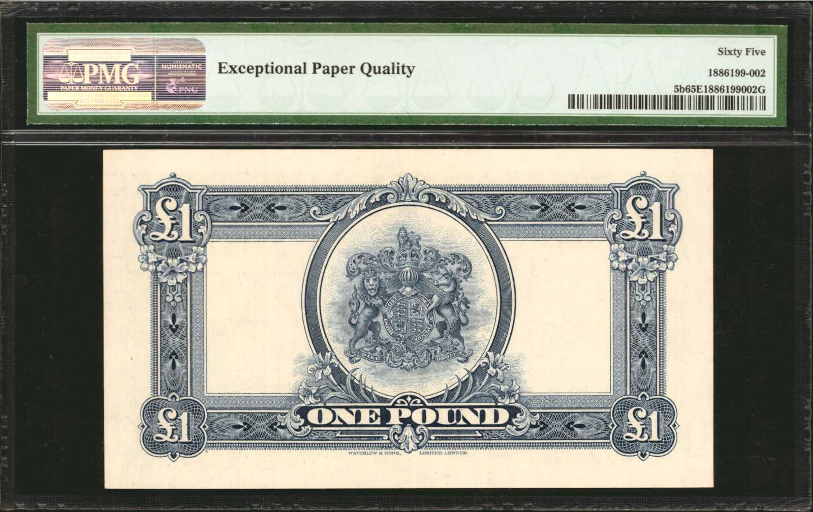 image for: Bermuda  1 pound(B105t2)