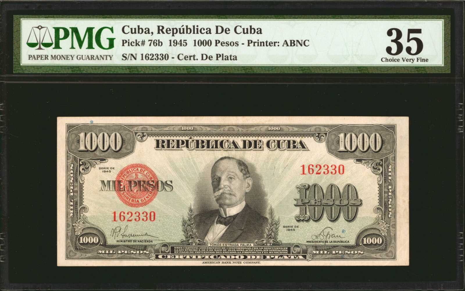 image for: Cuba  1,000 pesos(B408cs)
