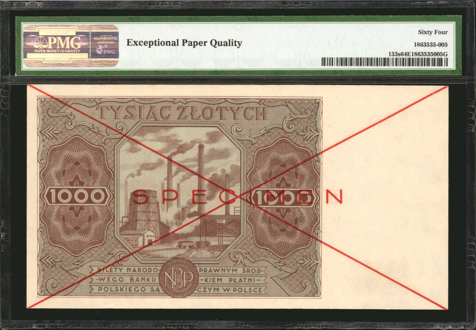 image for: Poland  1,000 z?otych (B823as1)