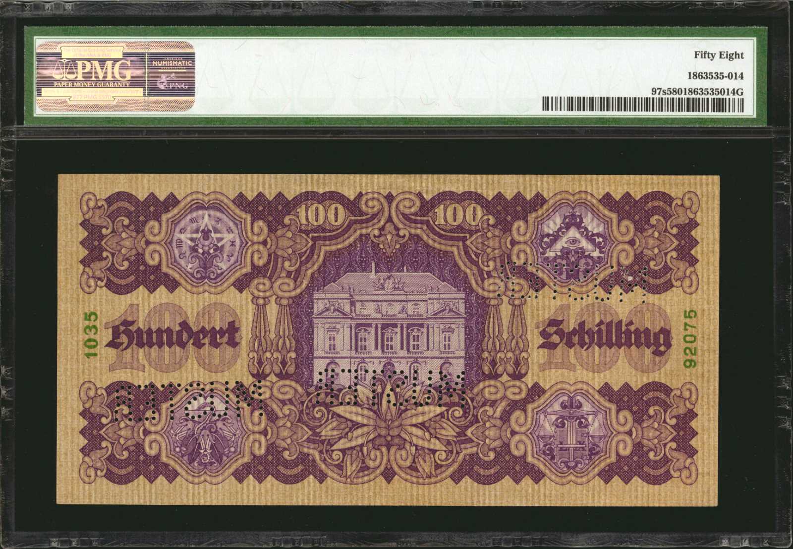 image for: Austria  20 schilling (B211a)