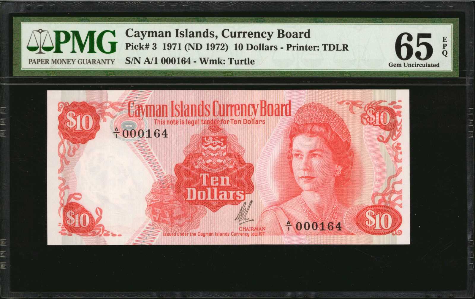 image for: Cayman Islands  25 dollars (B104as2)
