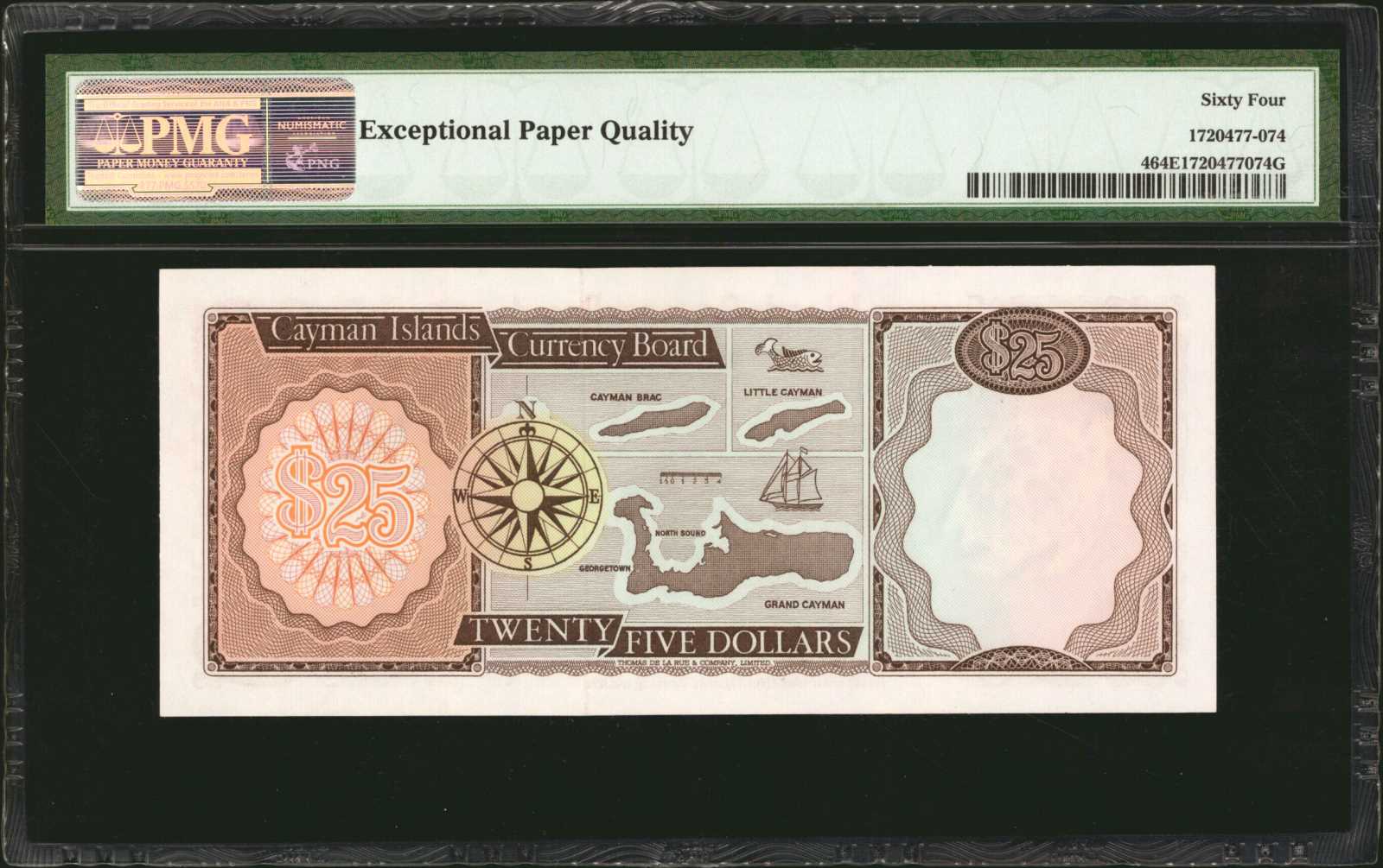 image for: Cayman Islands  25 dollars (B104as2)