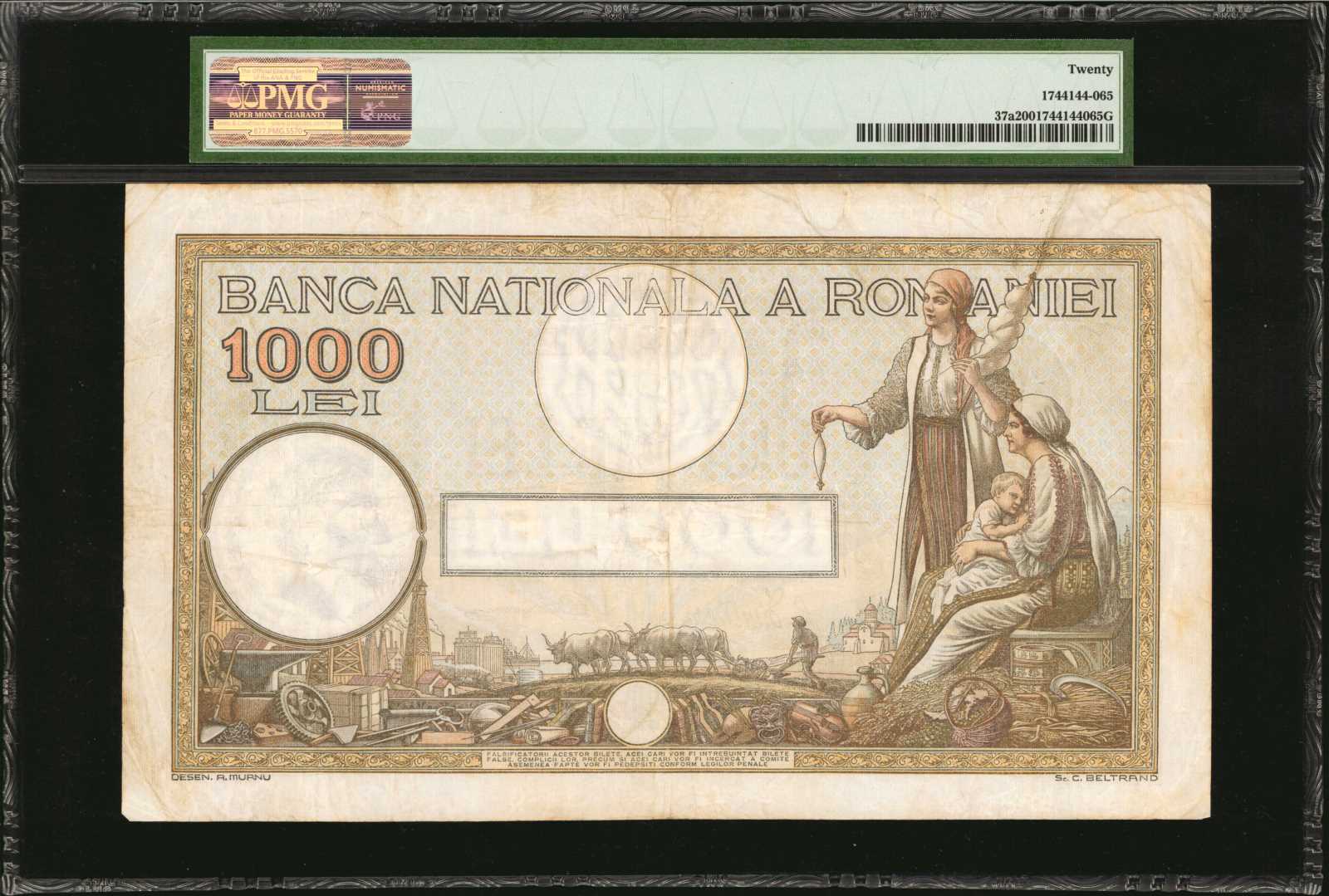 image for: Romania  1,000 lei (B222as)