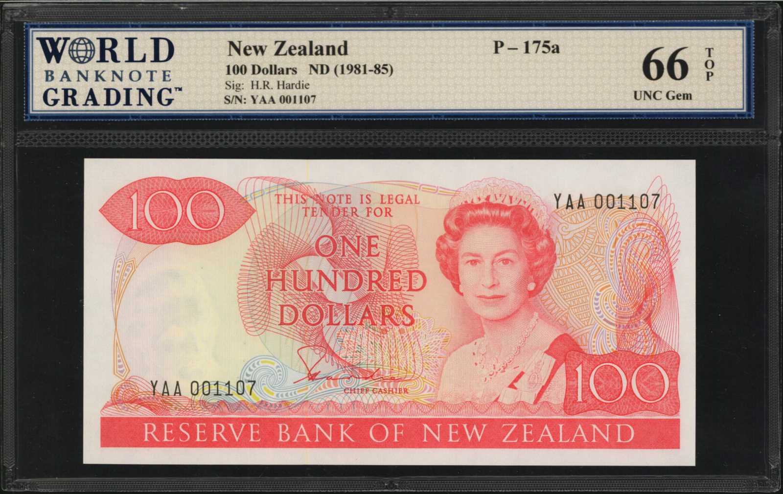 image for: New Zealand  100 dollars (B122bp)
