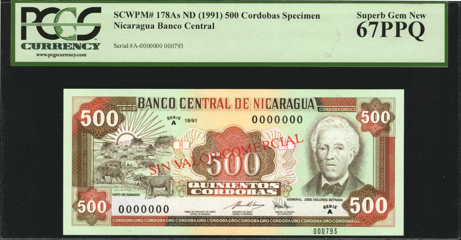 image for: Nicaragua  1,000 c?rdobas(B474a)