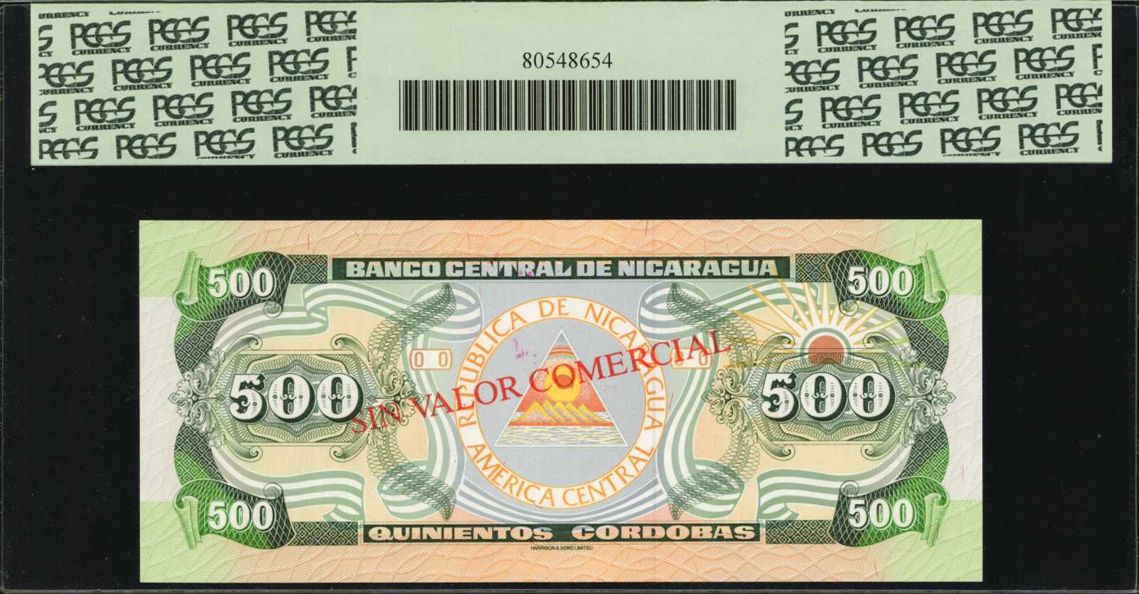 image for: Nicaragua  500 c?rdobas(B473a)