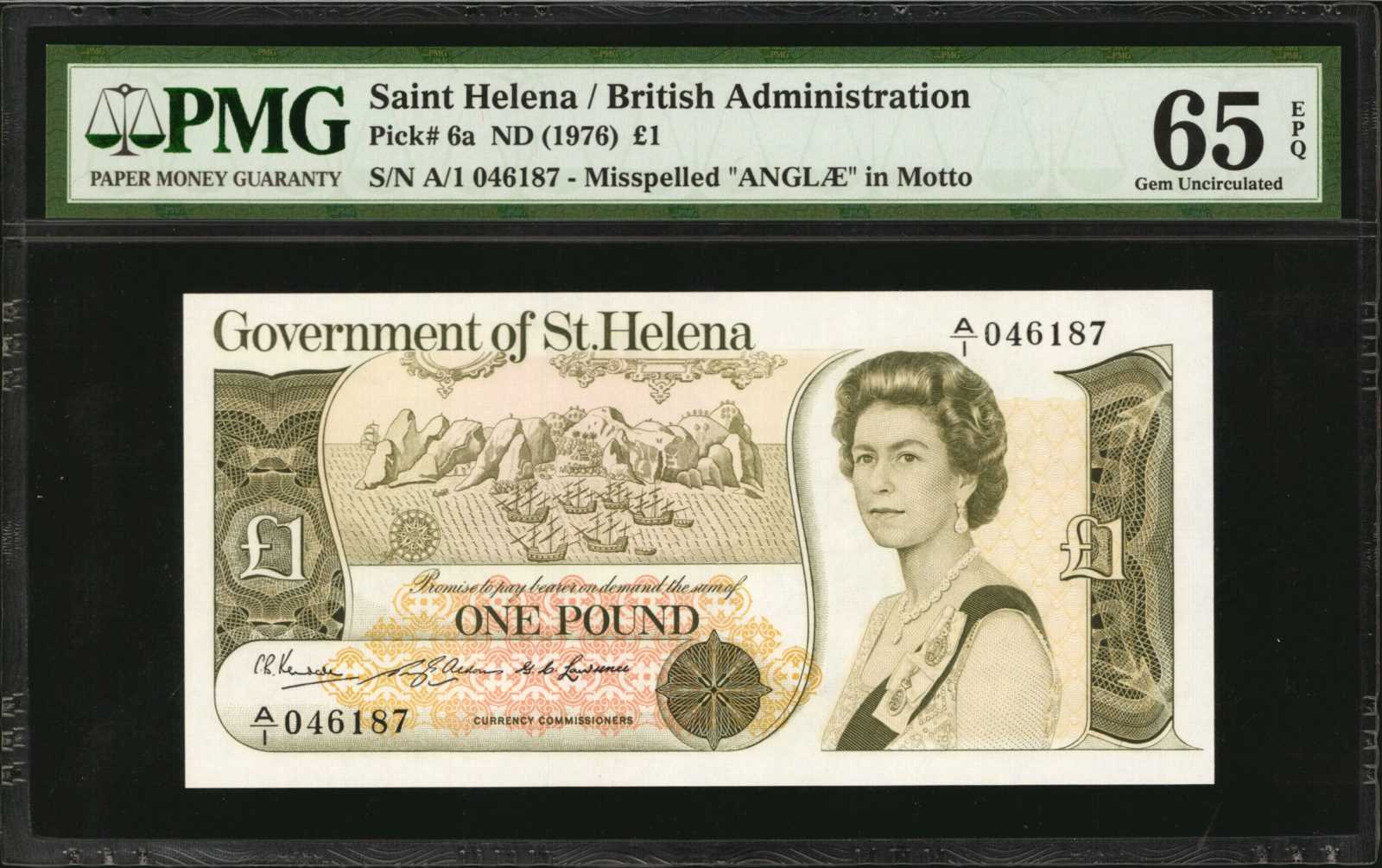 image for: Saint Helena  5 pounds (B303as)