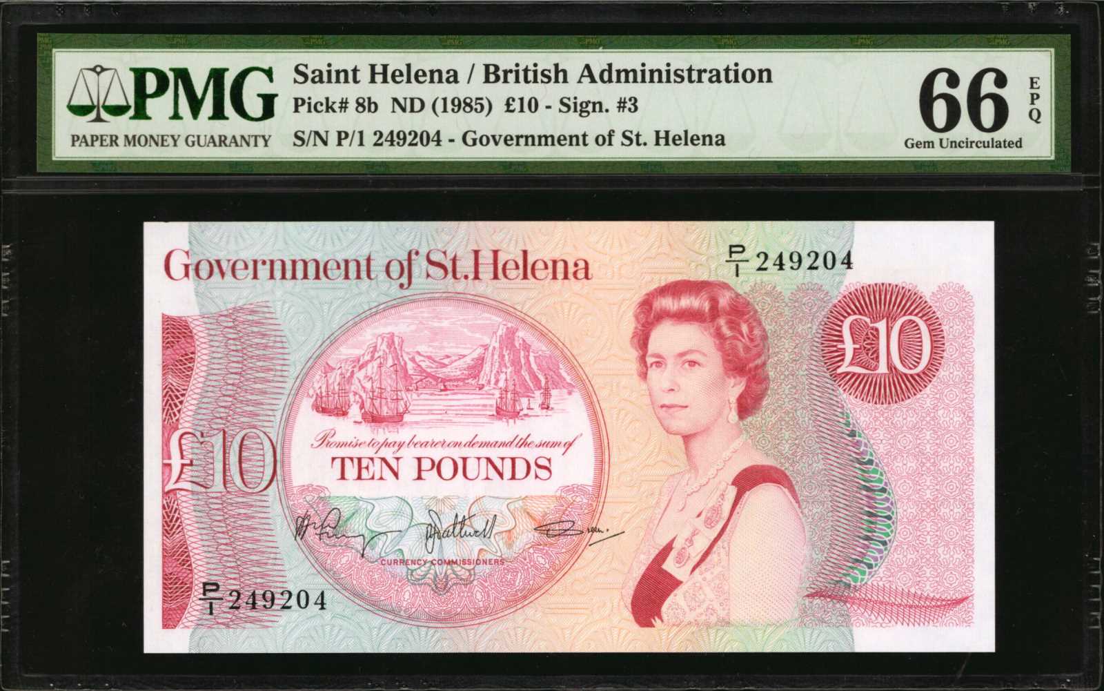image for: Saint Helena  5 pounds (B303as)