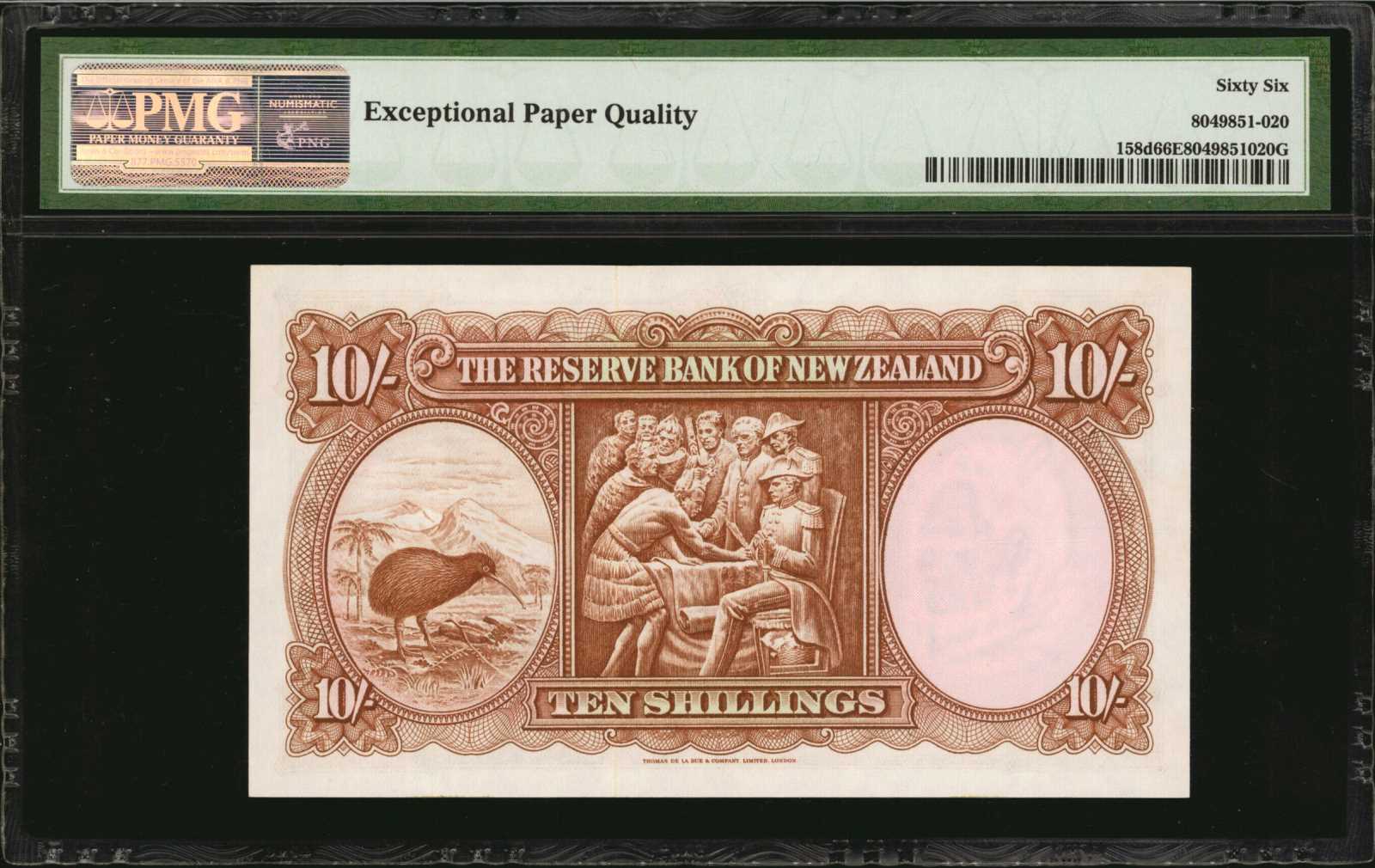 image for: New Zealand  10 shillings (B105f)