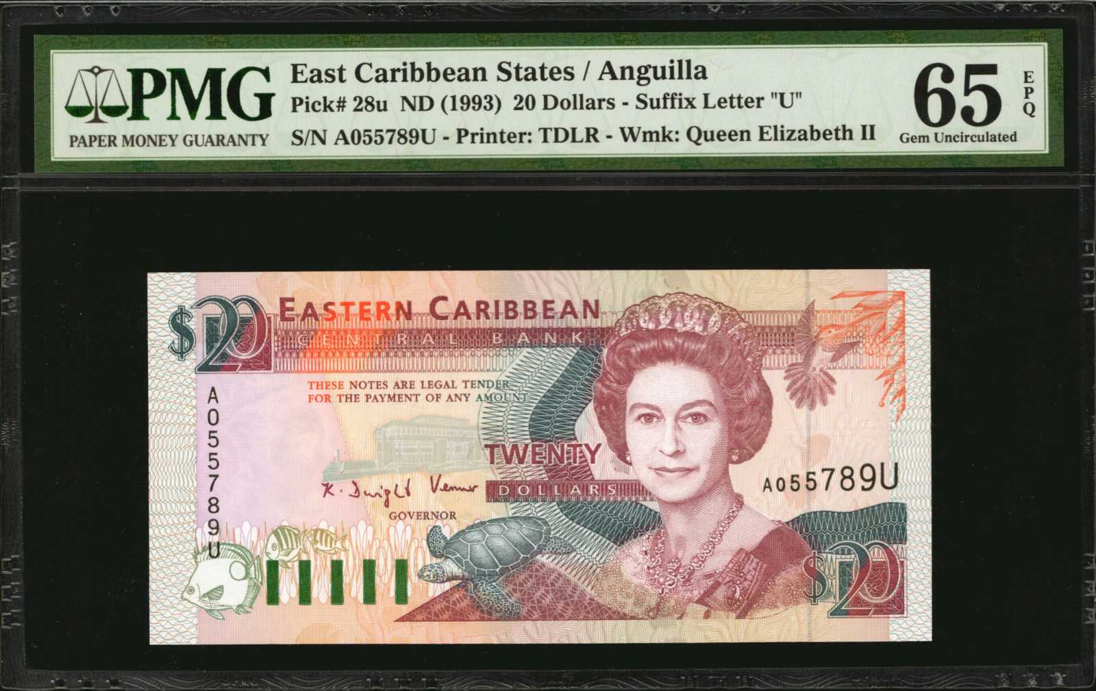 image for: East Caribbean States  20 dollars (B212m)