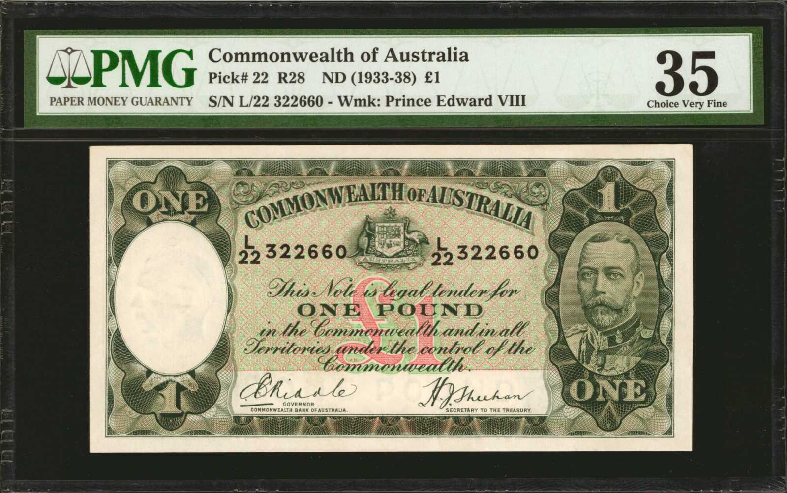 image for: Australia  1 pound(B126a)