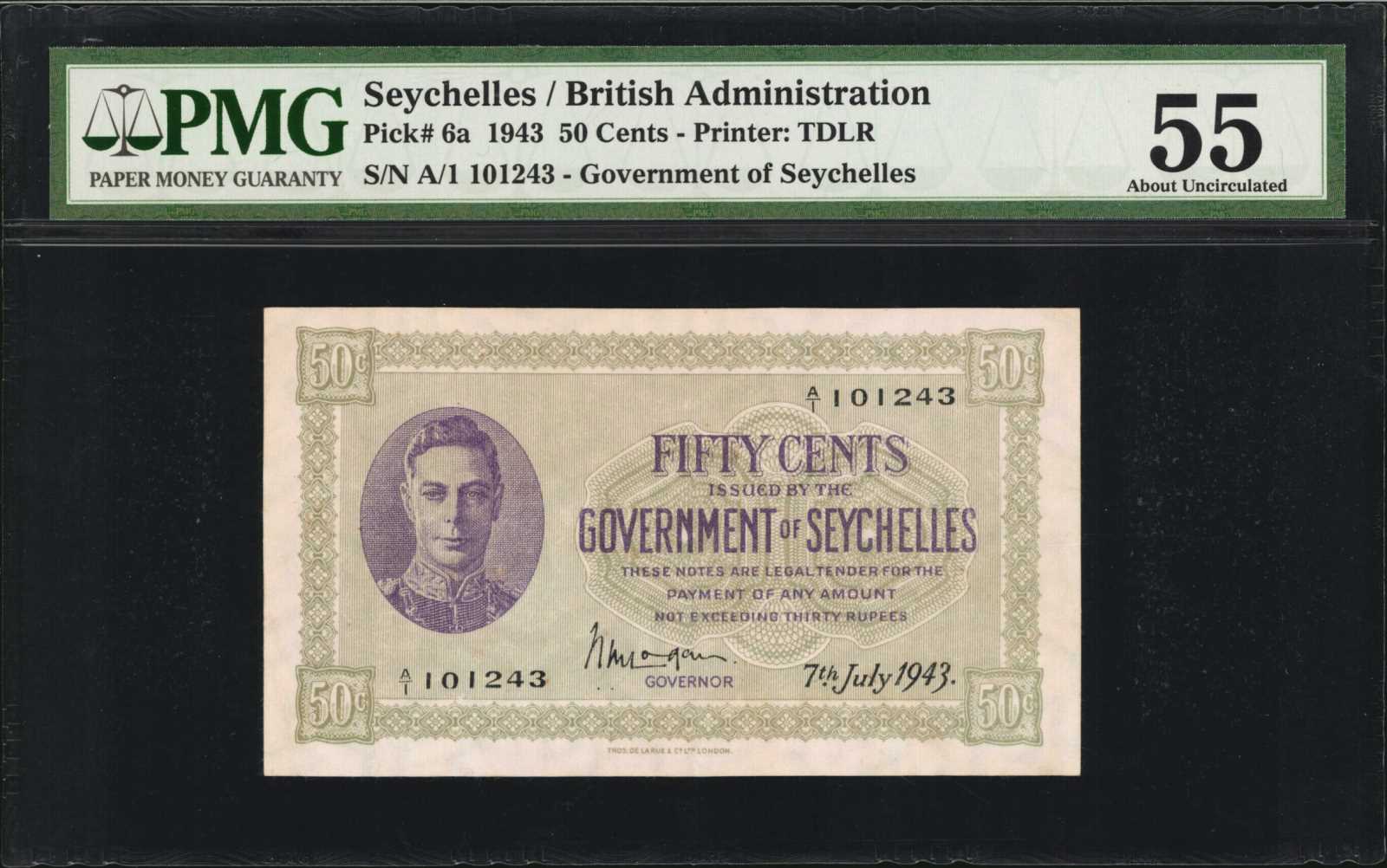 image for: Seychelles  50 cents(B113as1)