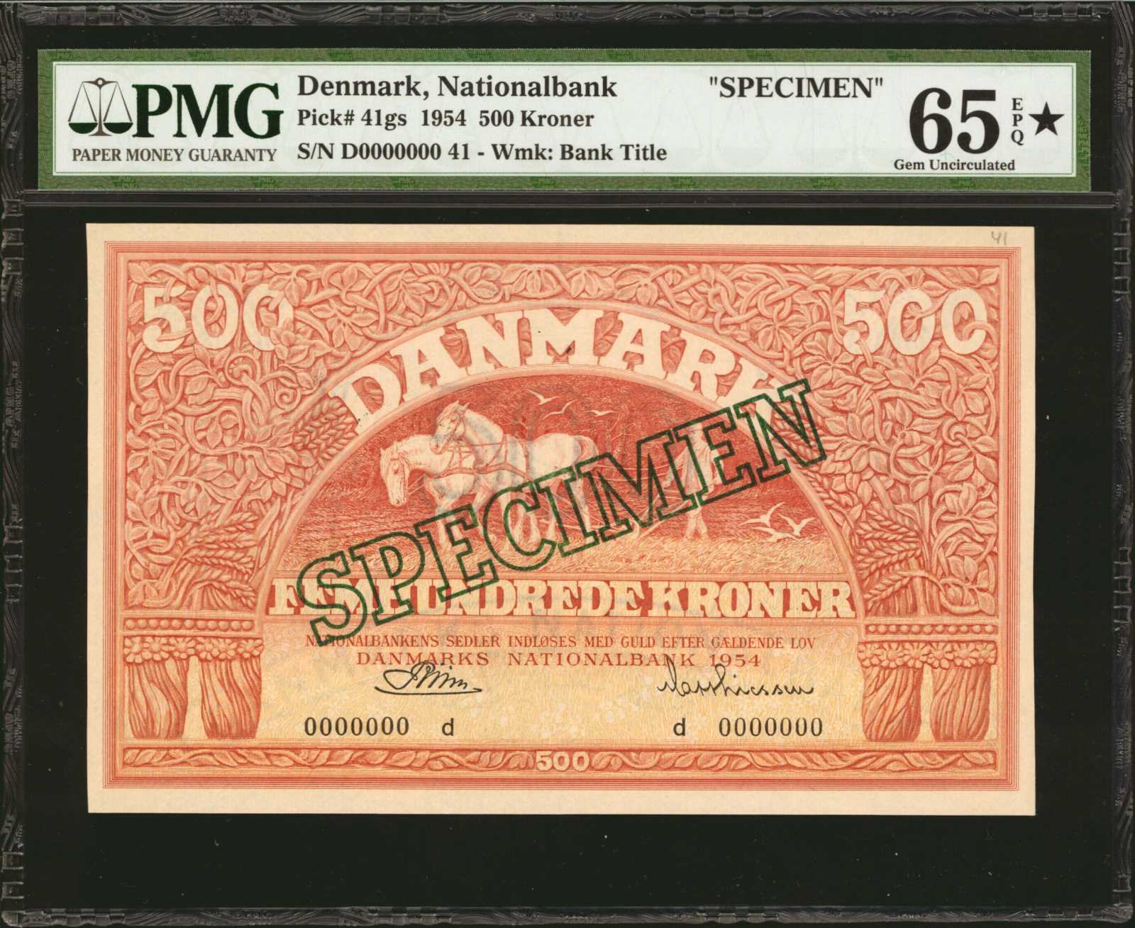 image for: Denmark  500 kroner (B911h)