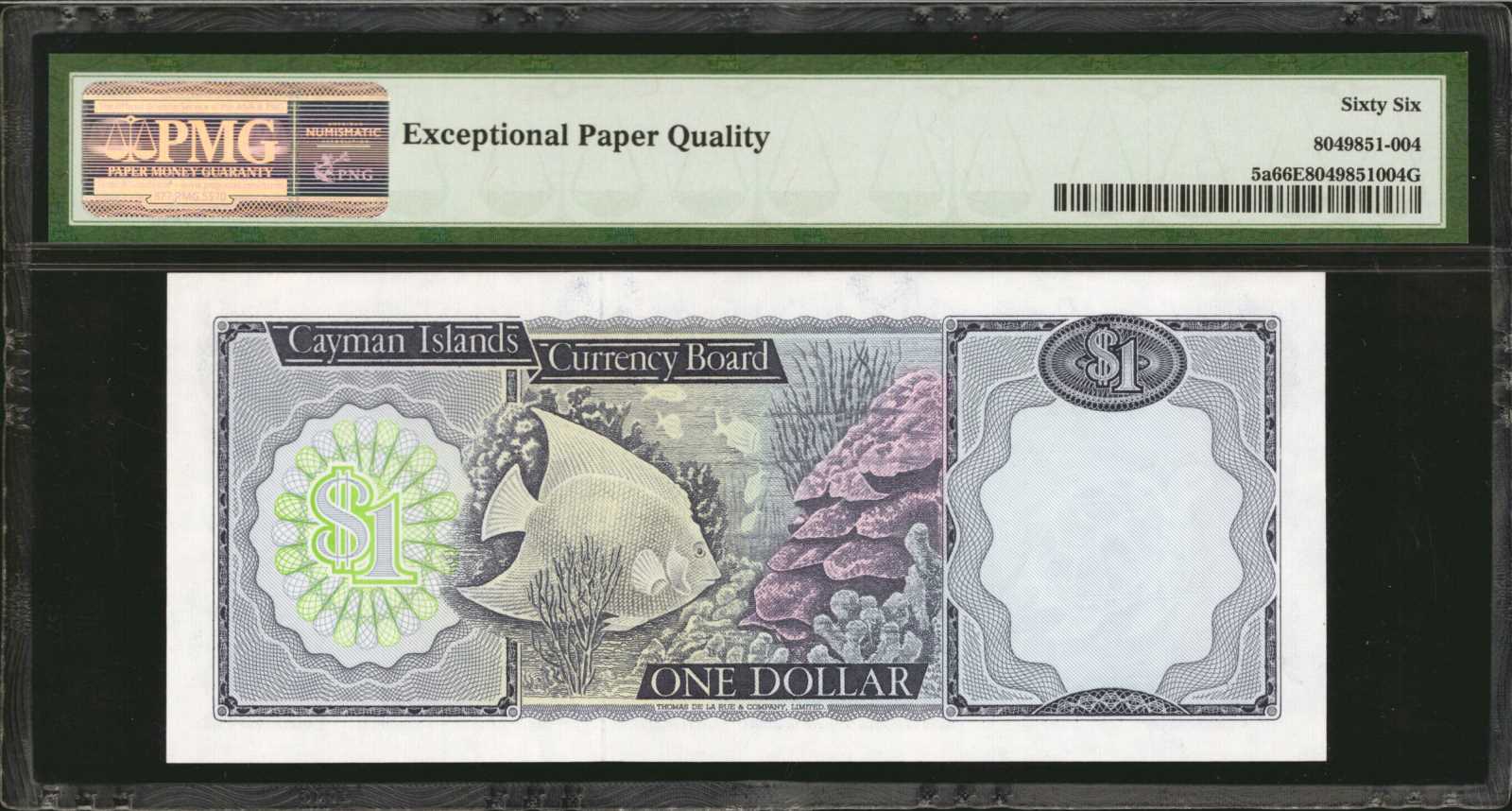image for: Cayman Islands  5 dollars (B106as1)