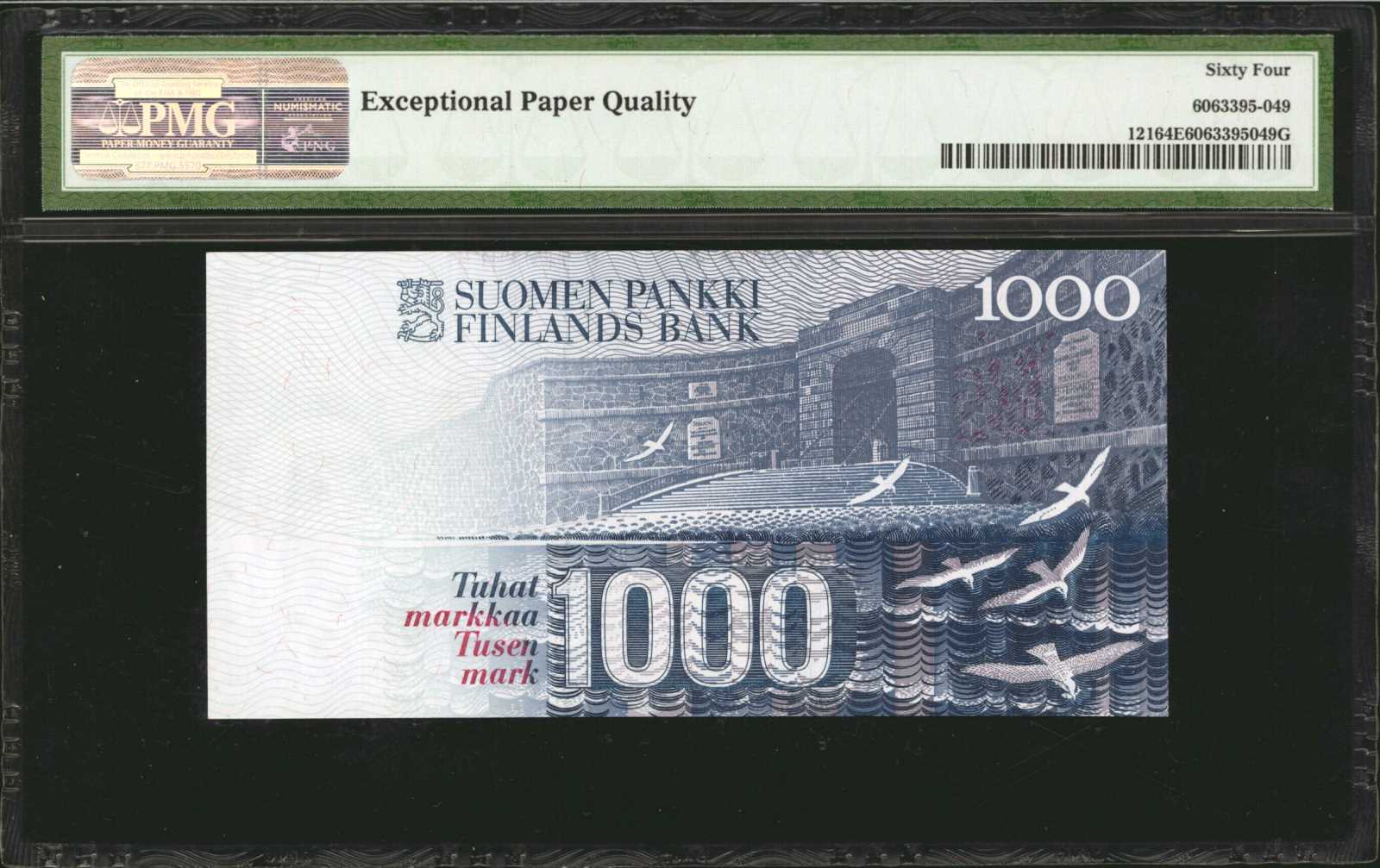 image for: Finland  1,000 markkaa / mark (B406as)