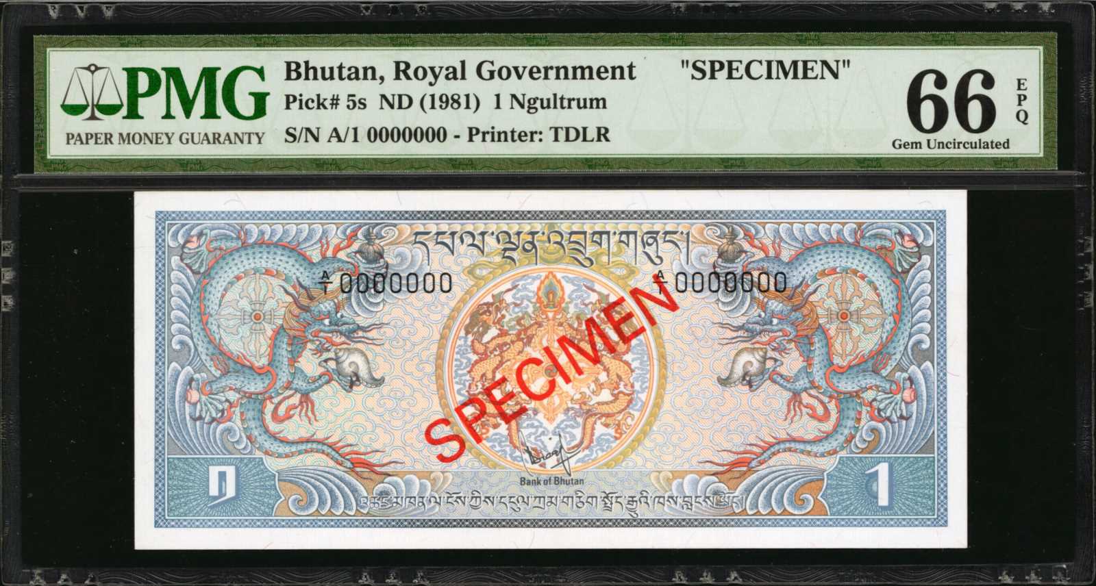 image for: Bhutan  10 ngultrum (B108az)