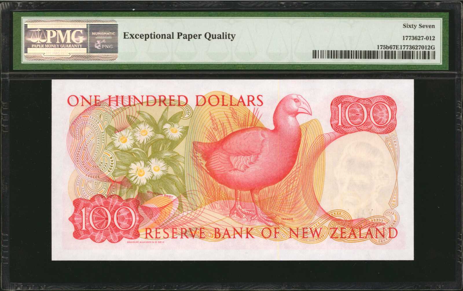 image for: New Zealand  100 dollars (B122as)