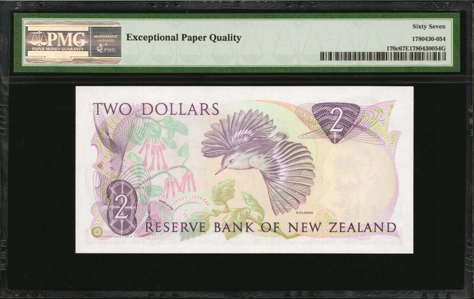 image for: New Zealand  5 dollars (B118bz)