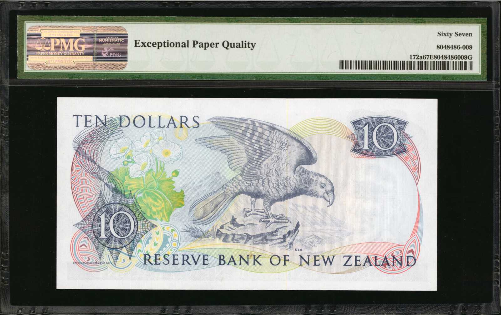 image for: New Zealand  10 dollars (B119bp)
